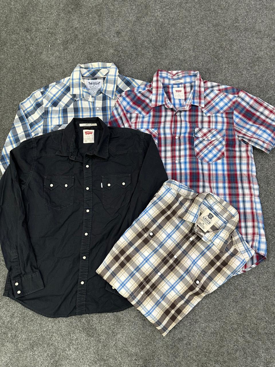 ZV1567 Levi’s 2-Pocket Snap Button Shirt