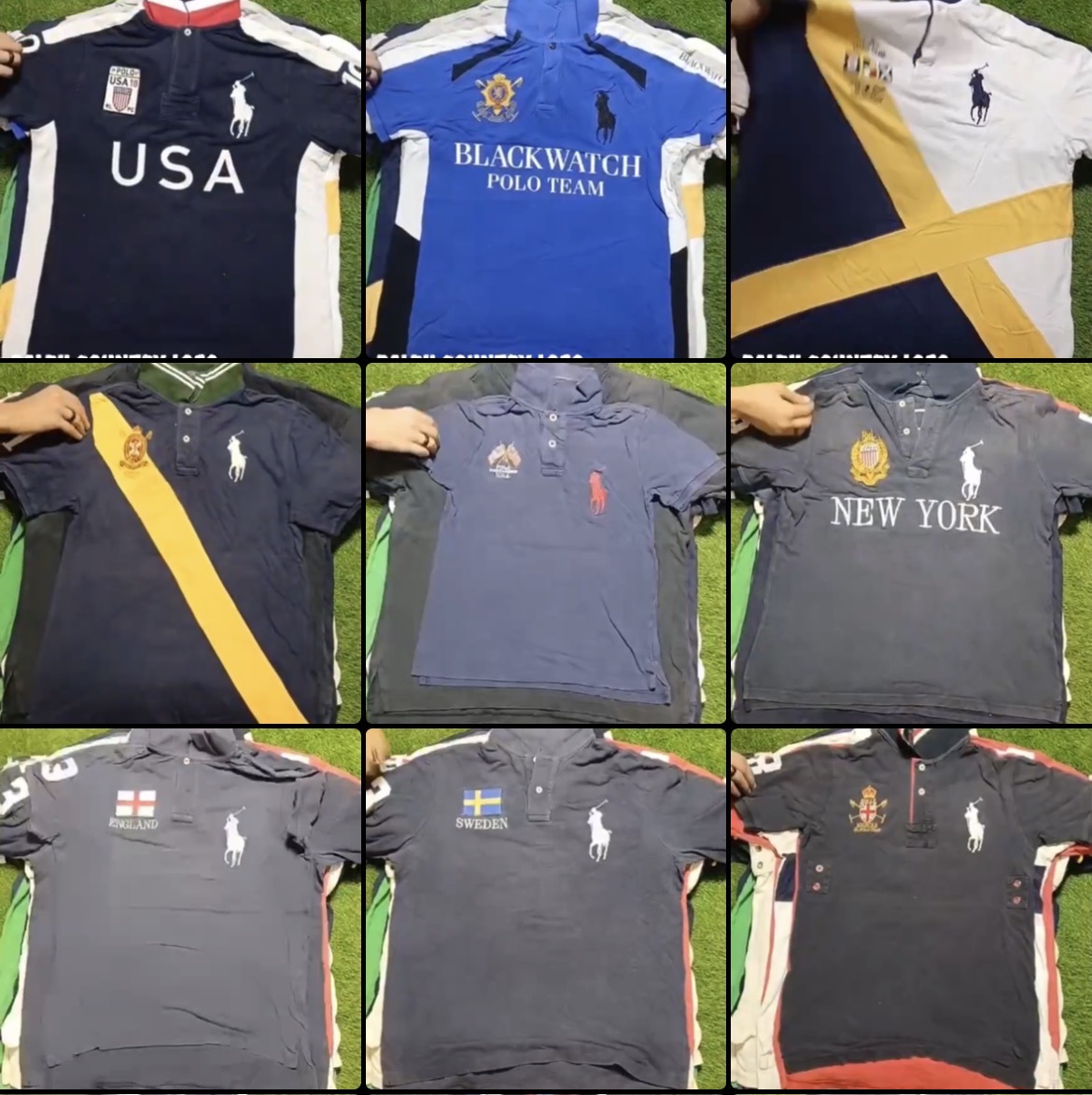 Ralph Lauren country logo polo