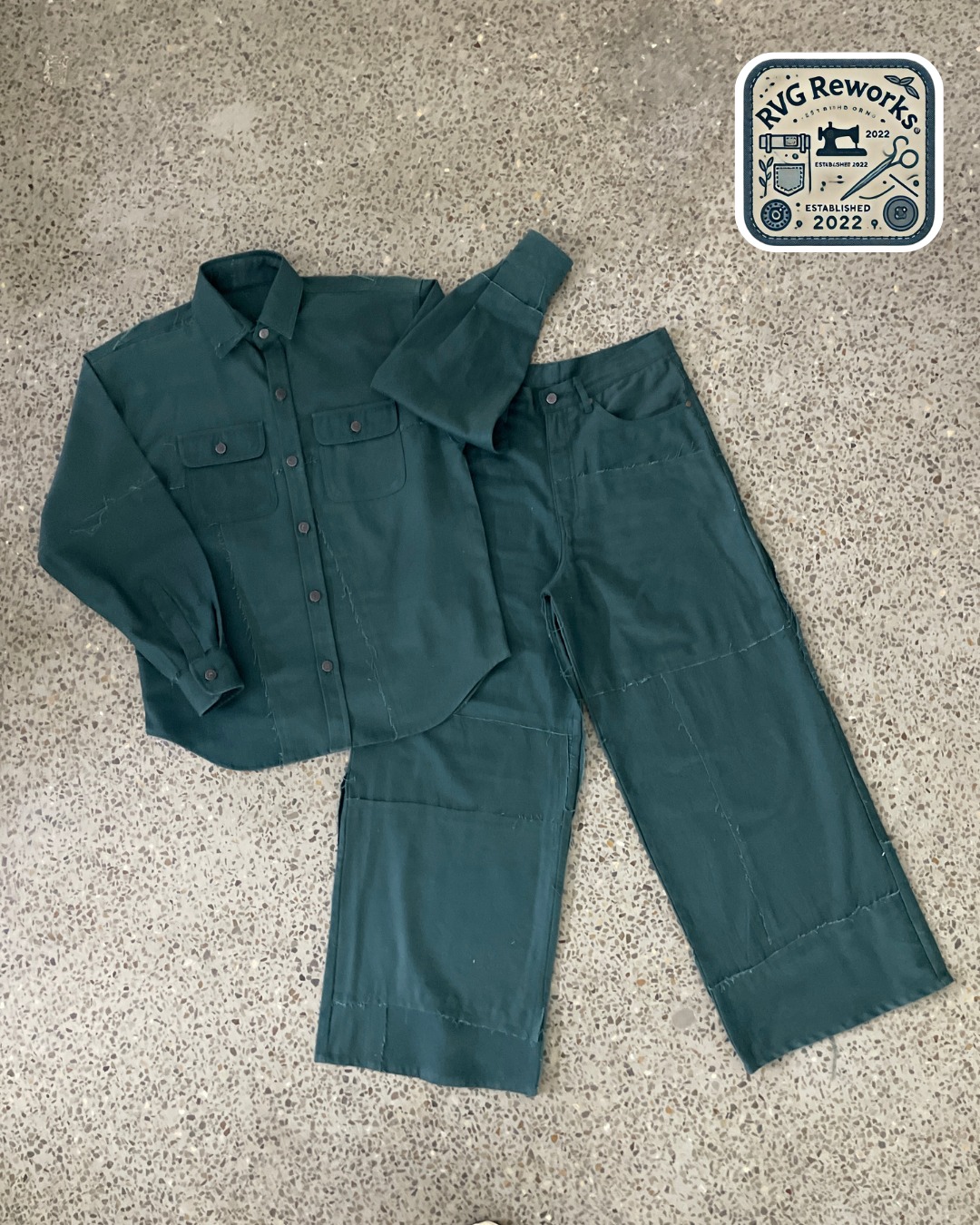 Upcycled Workwear Utility Set