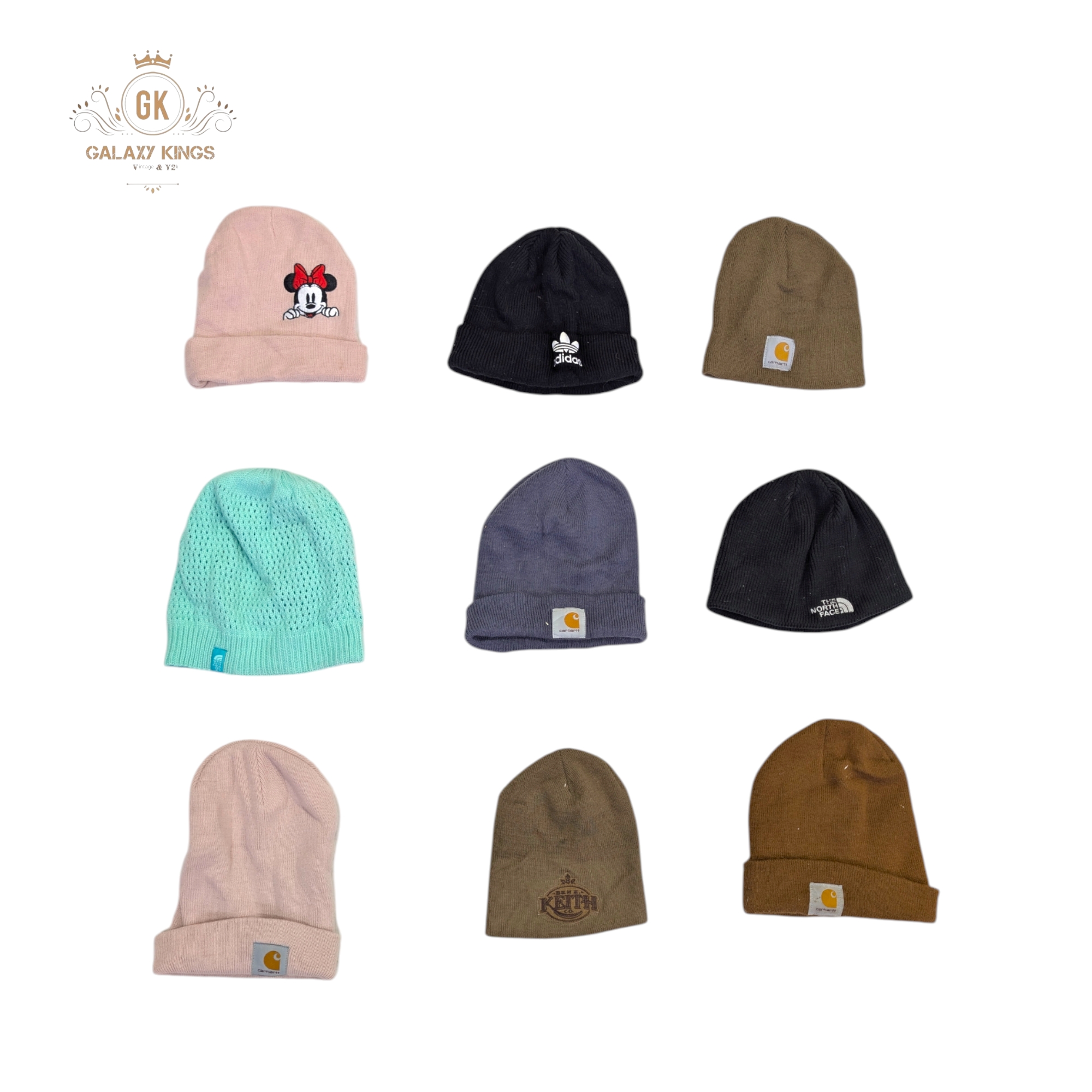 Mixed Branded Wool Caps