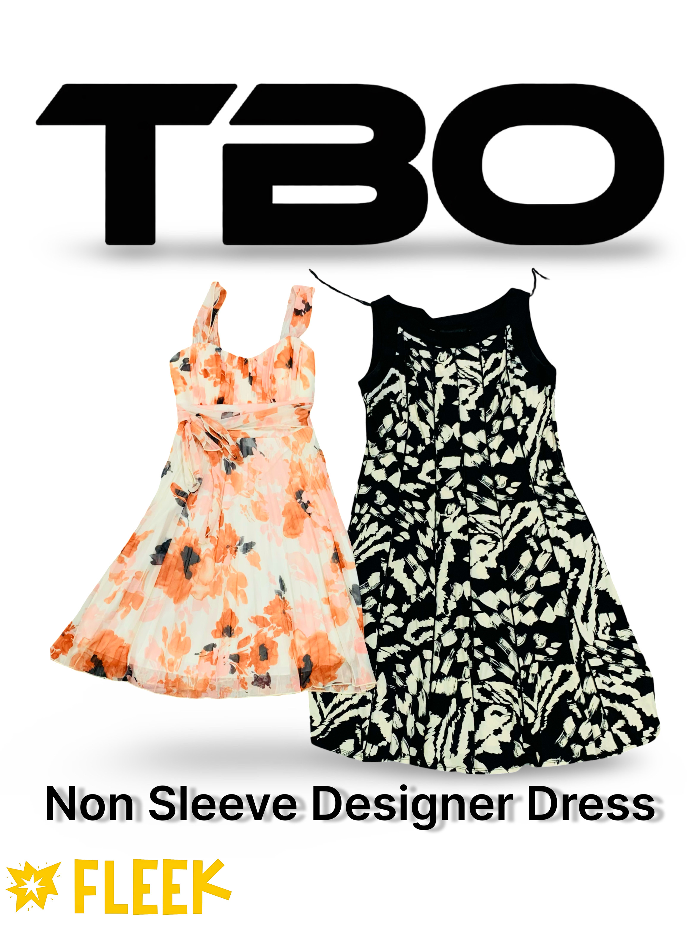 Non Sleeve & Designer Dresses (TbO-137)
