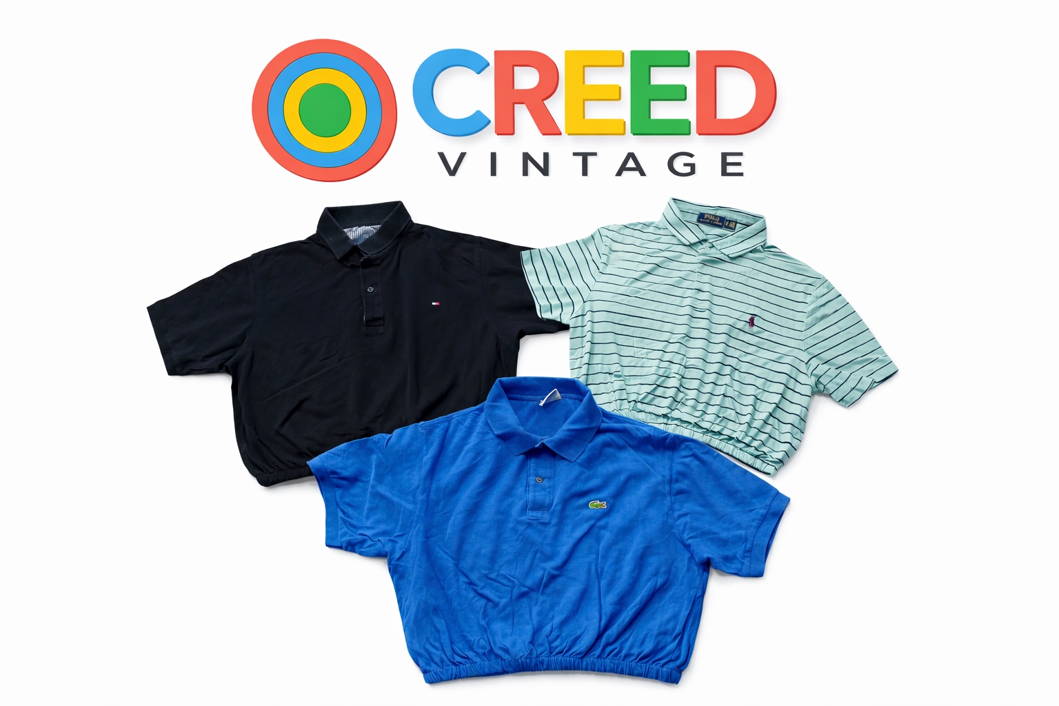 CR6058 アップサイクルミックスブランドクロップトップ