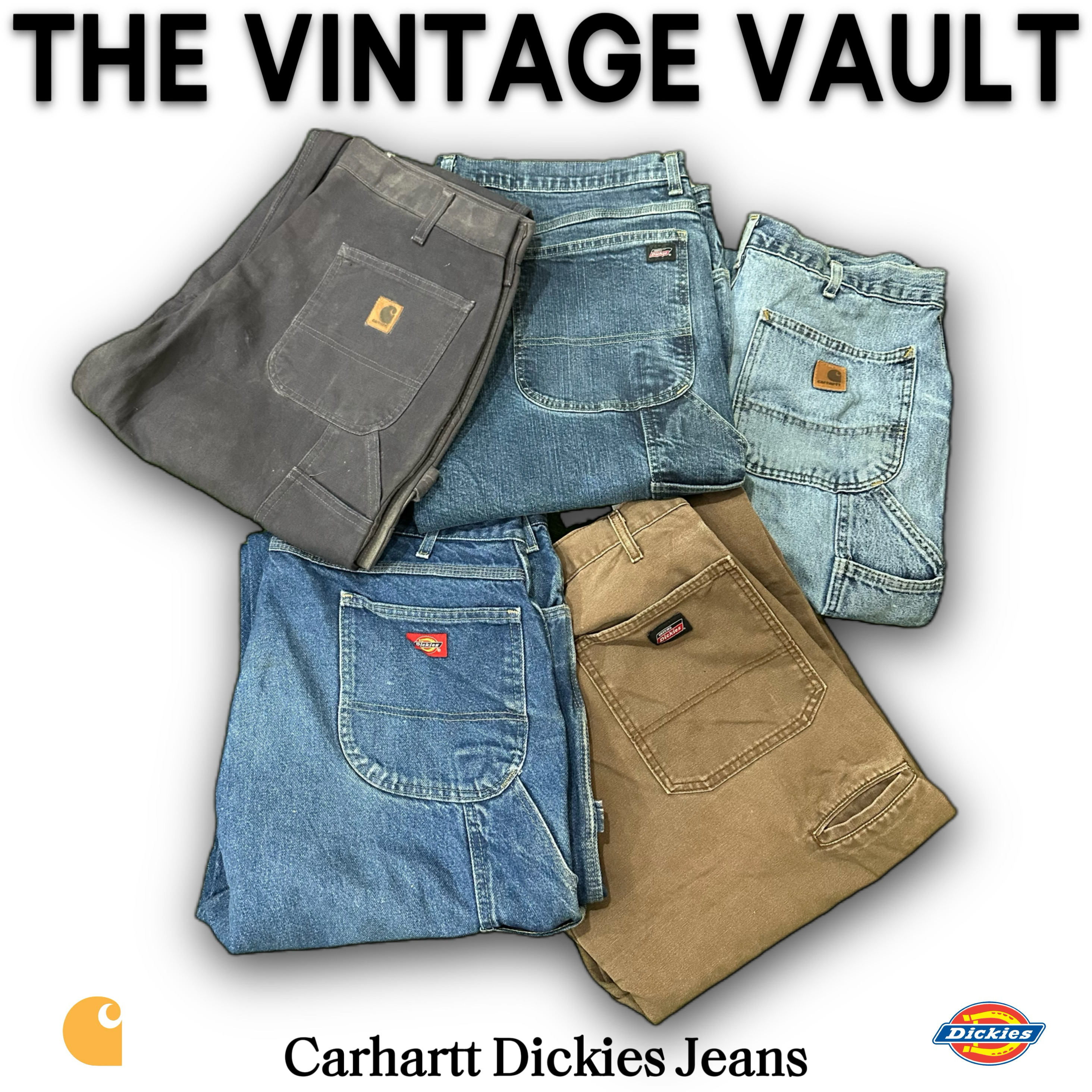 Jeans Carhartt Dickies para carpintero/trabajo