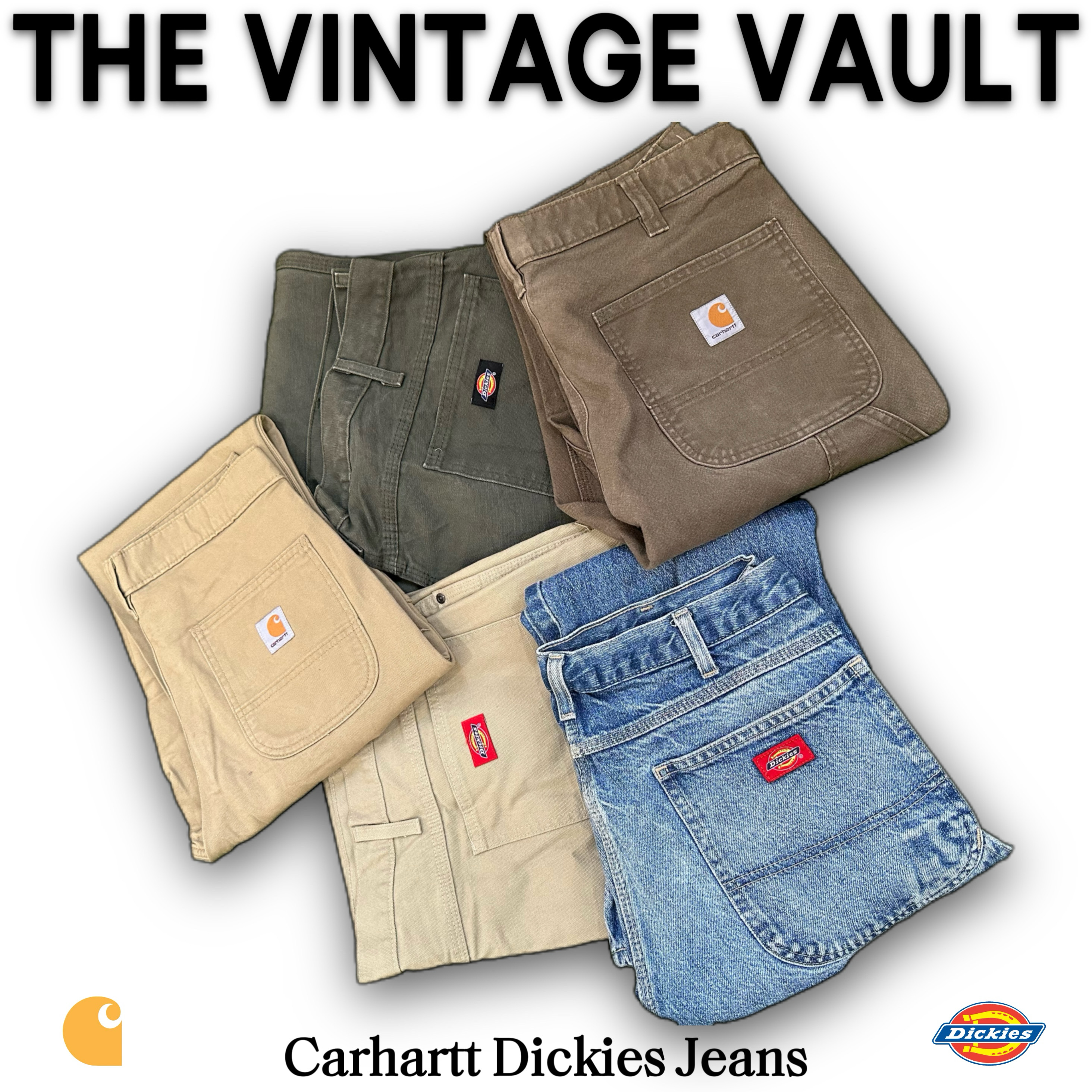 Carhartt Dickies Carpenter/Workwear Jeans