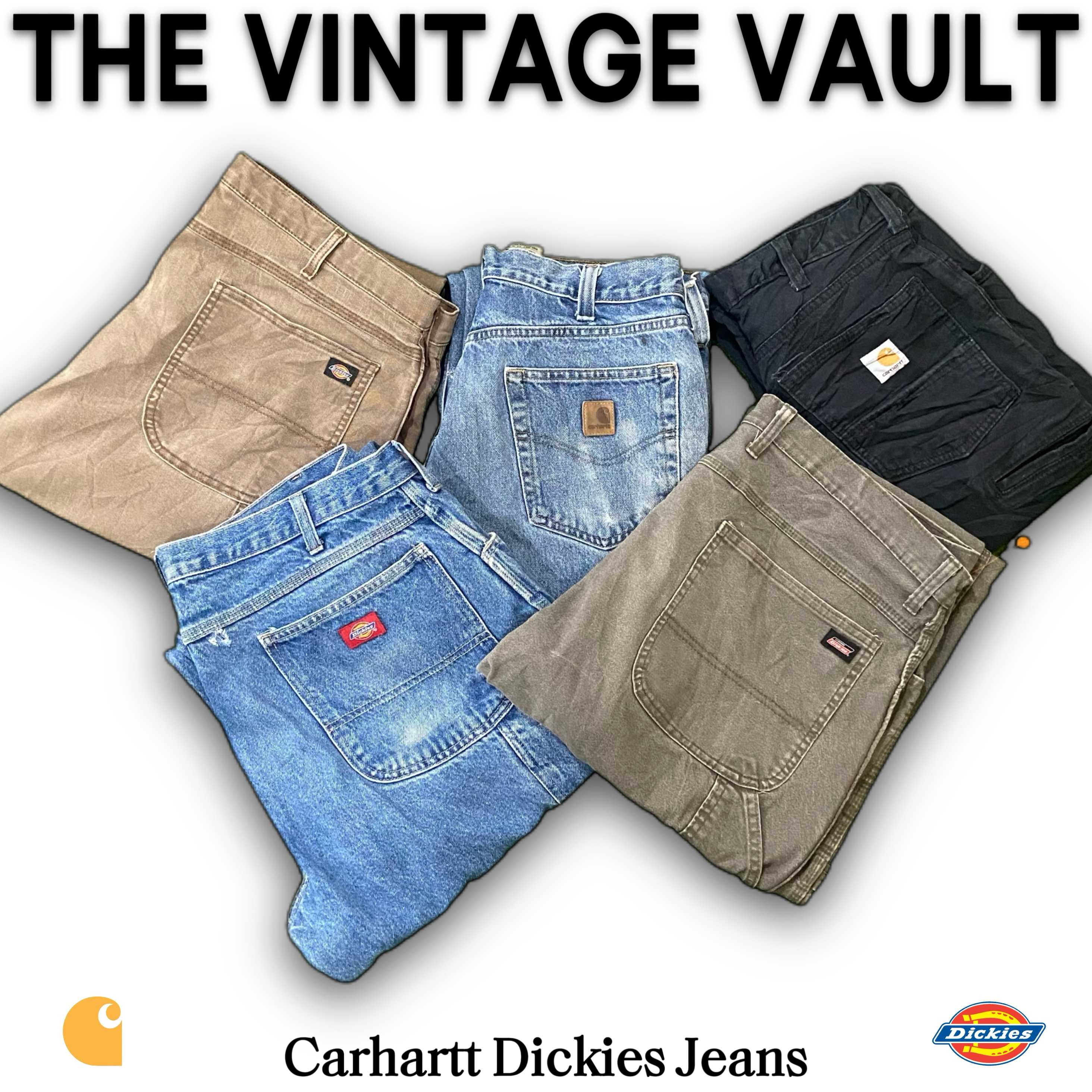 Jeans de Carpintero/Trabajo Carhartt Dickies