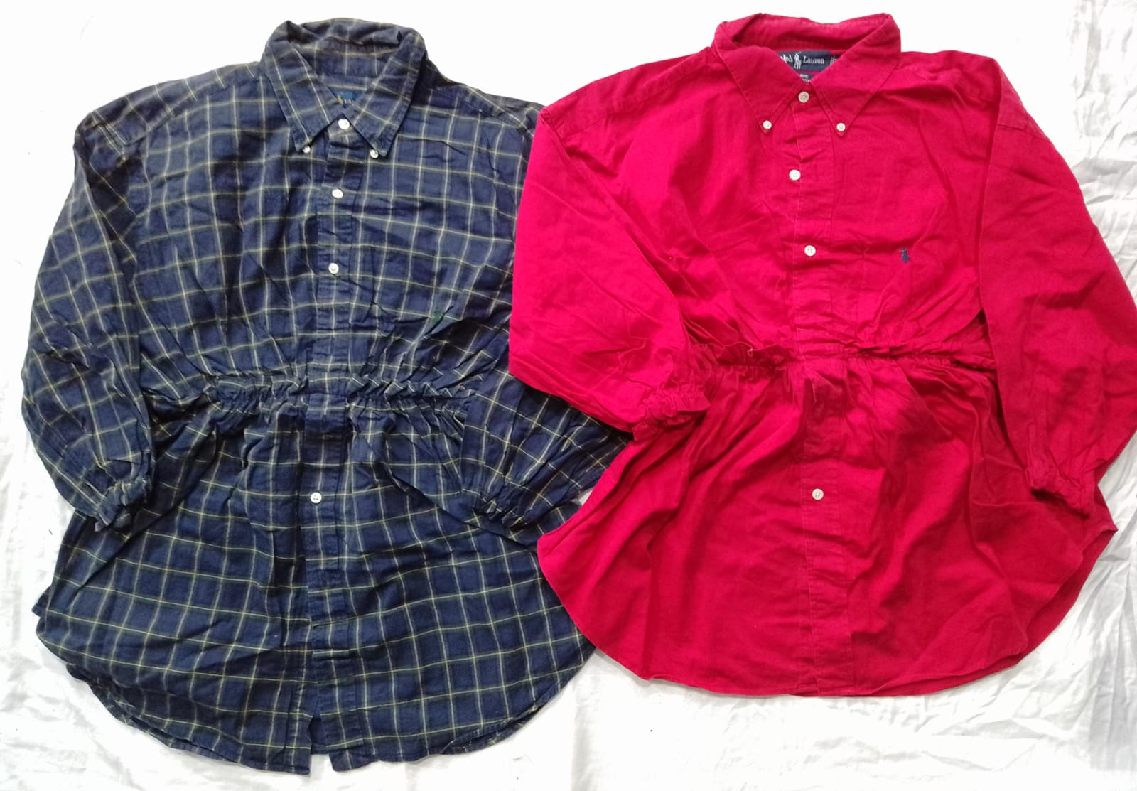 CR6073 Upcycled Polo Dresses