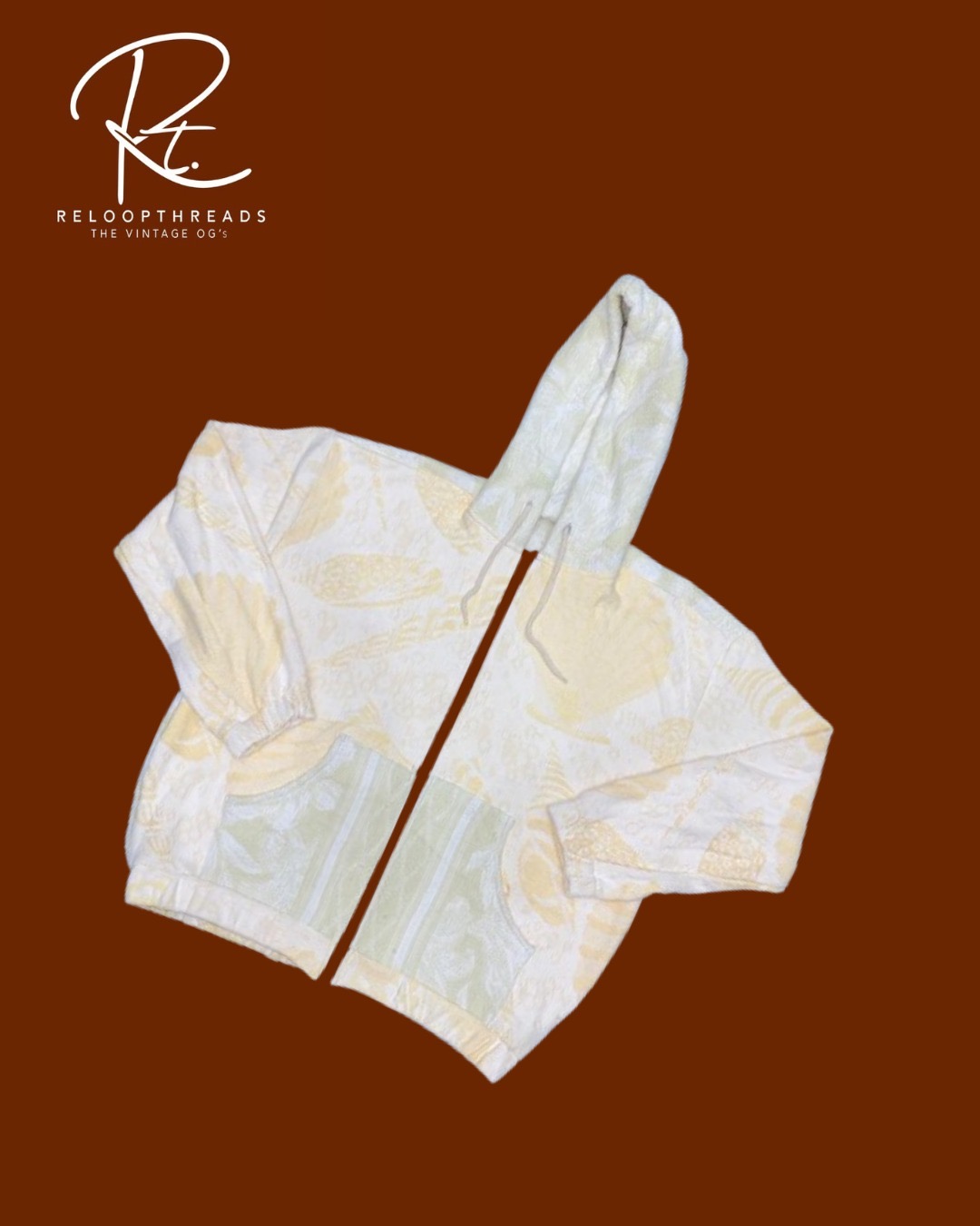 アップサイクルフーディタペストリージャケット