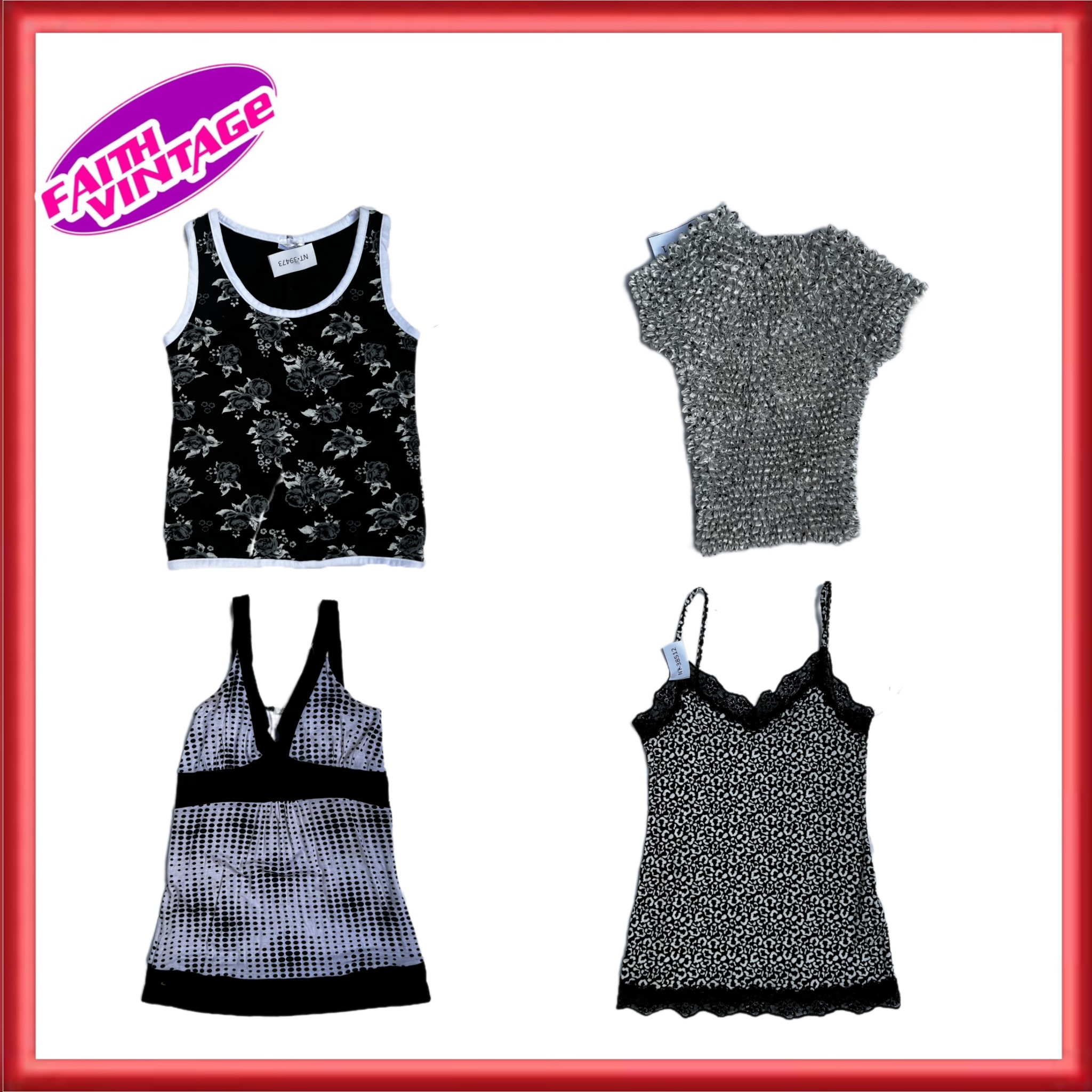 Y2K Grunge Mix Dress,Top and Skirt Kit(FV-425)