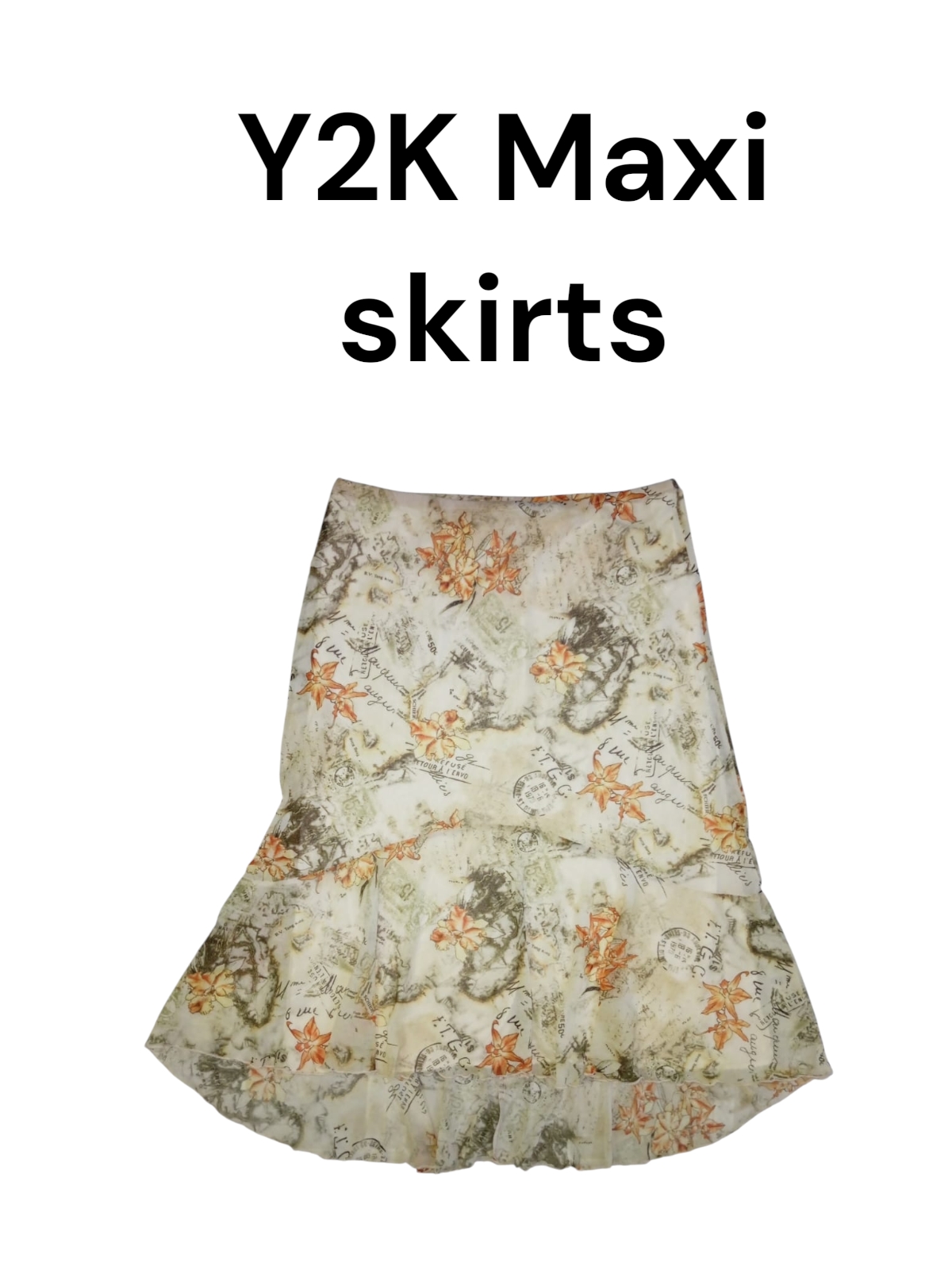 Y2K Maxi skirts