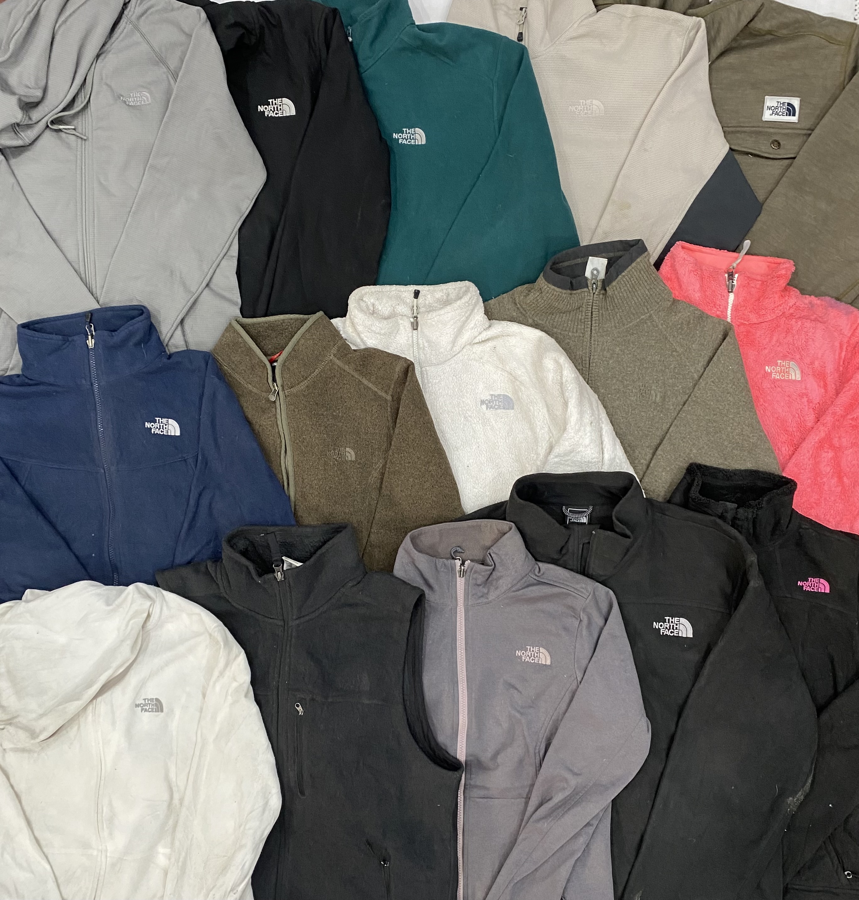 Branded The North Face Fleece Jackets