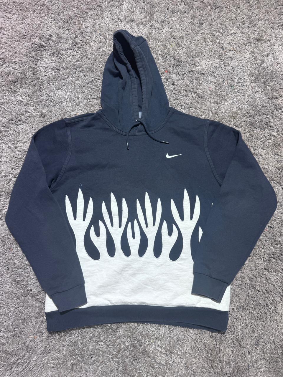 Upcycled Nike Flame Sweatshirts