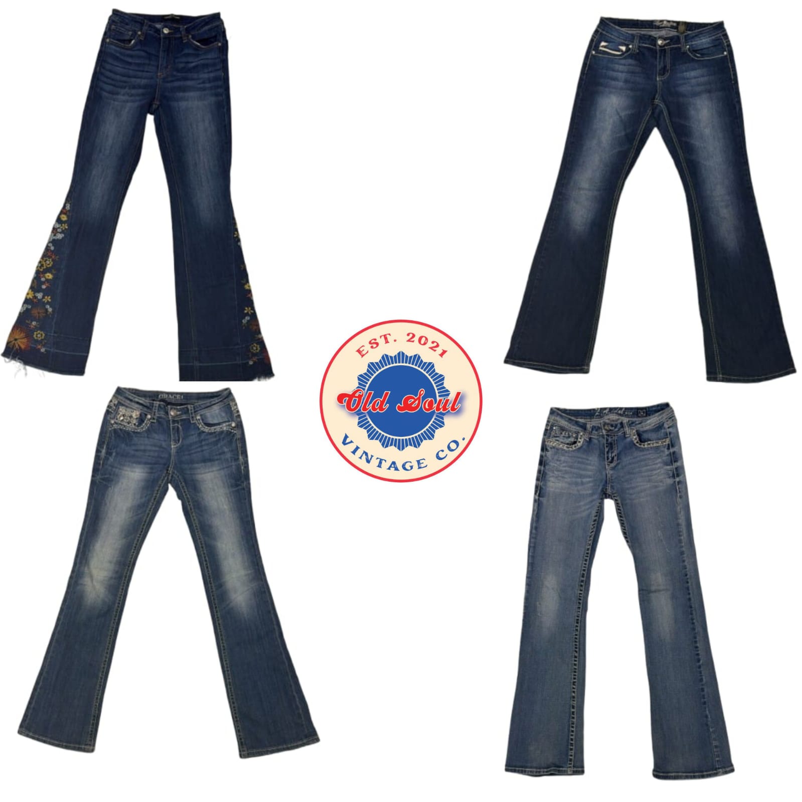 Y2K Best Denim Flare Jeans
