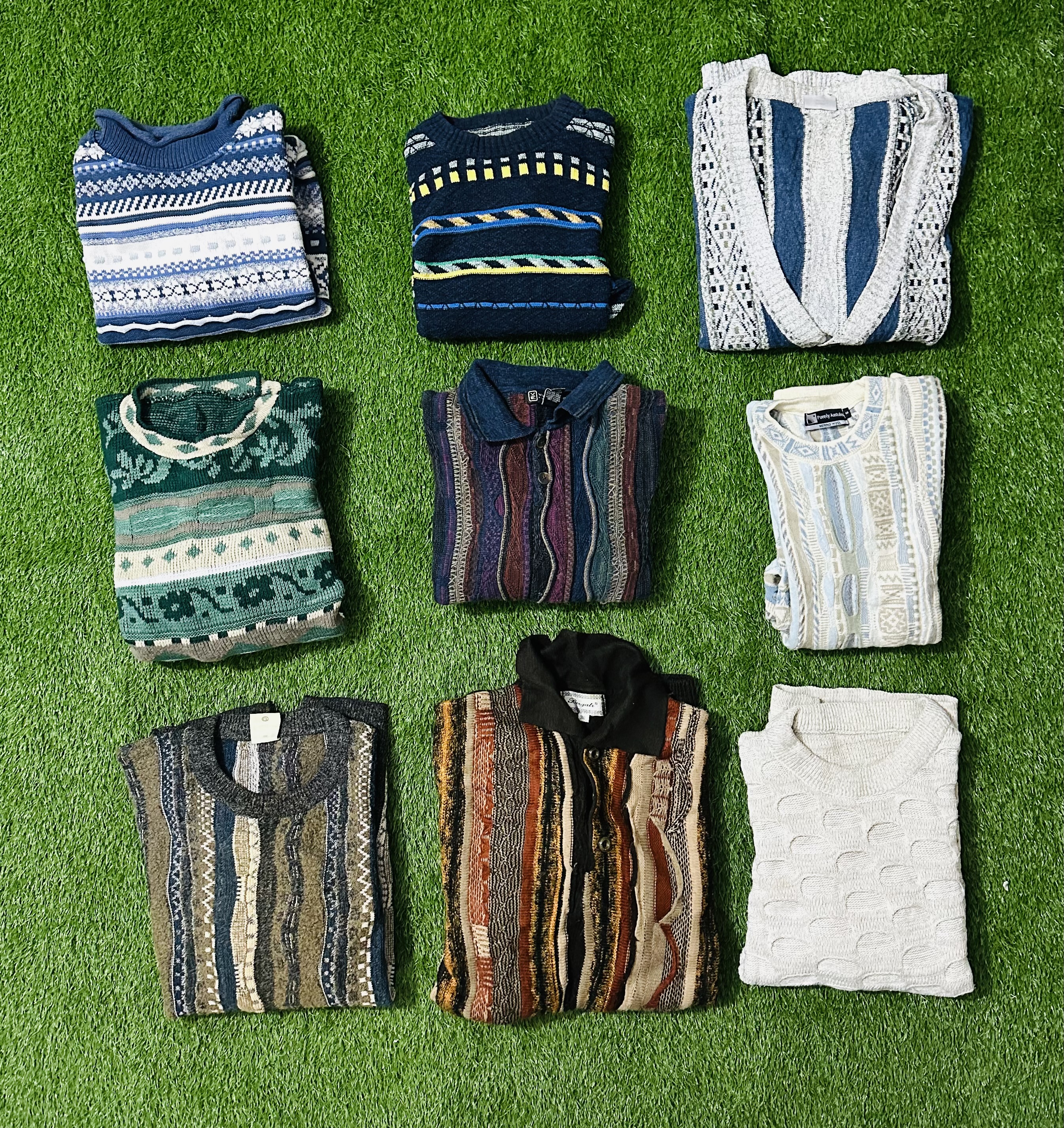 「クージースタイルセーター 9点」