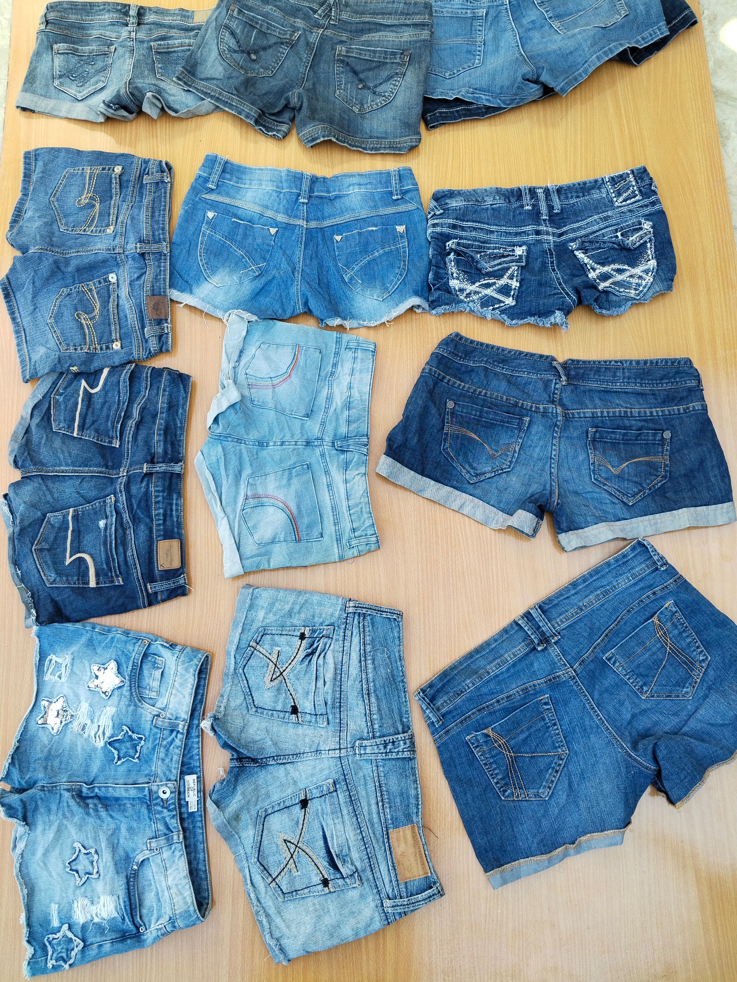 Amethyst and other mini ladies shorts (MSH-08)