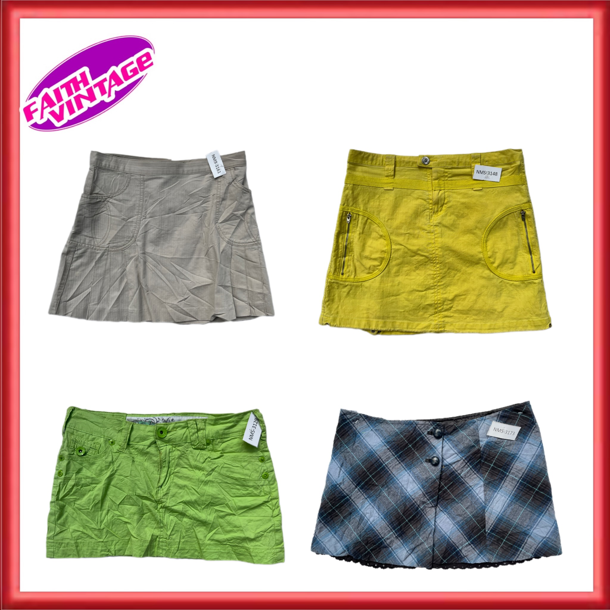 Past Nostalgia Crave Skirts (FV-446)