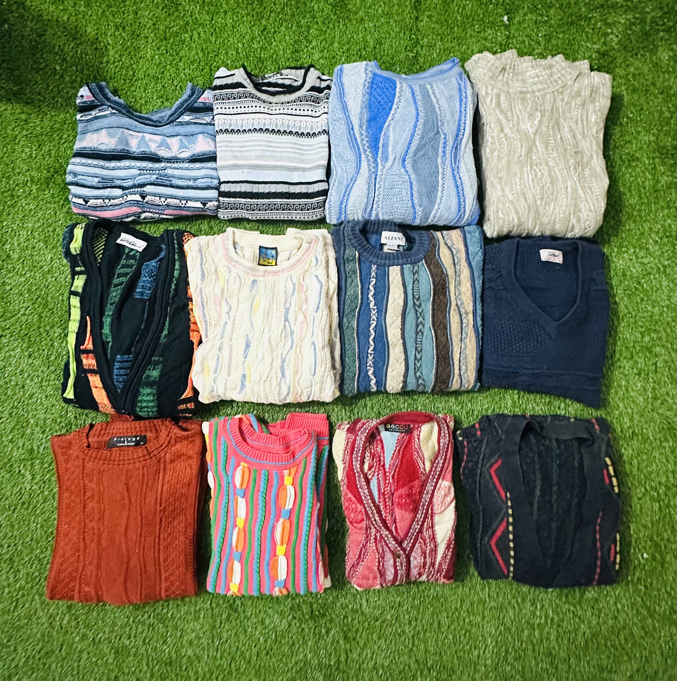 クージースタイルのセーター 12点