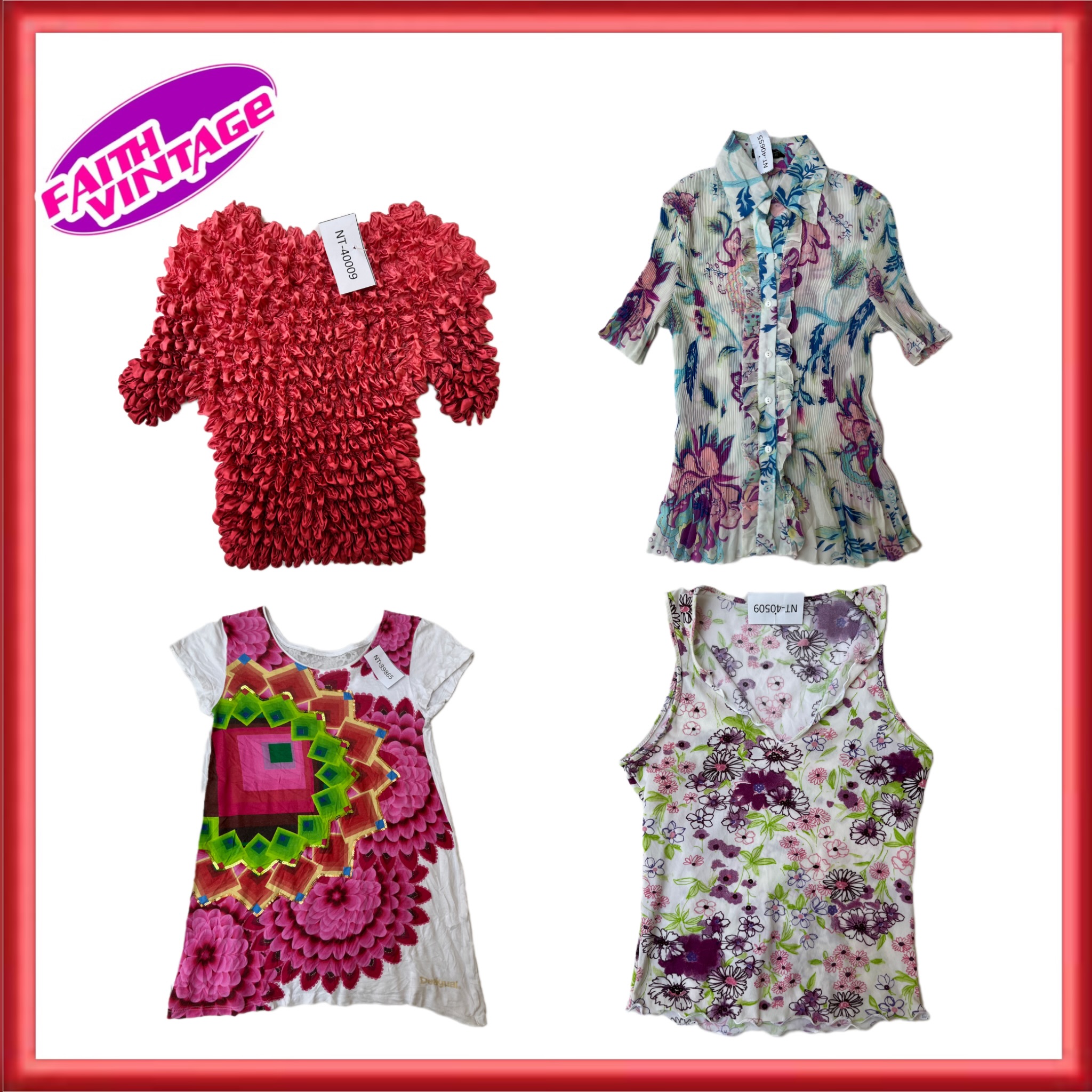Texxy Tilts Mix Tops Dress and Skirt Bundle(FV-459..