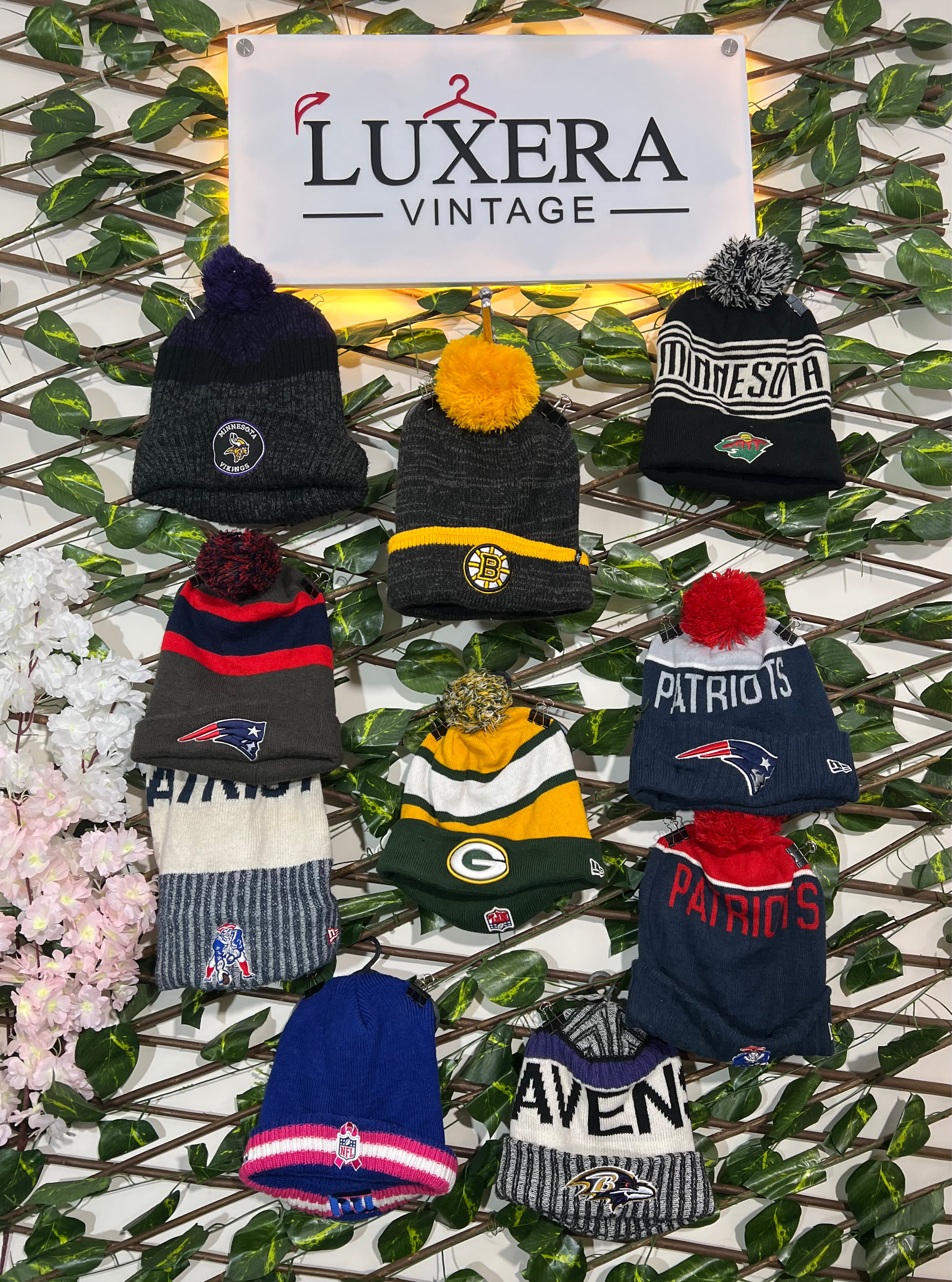 NFL & NHL Woolen Beanies | LV-05