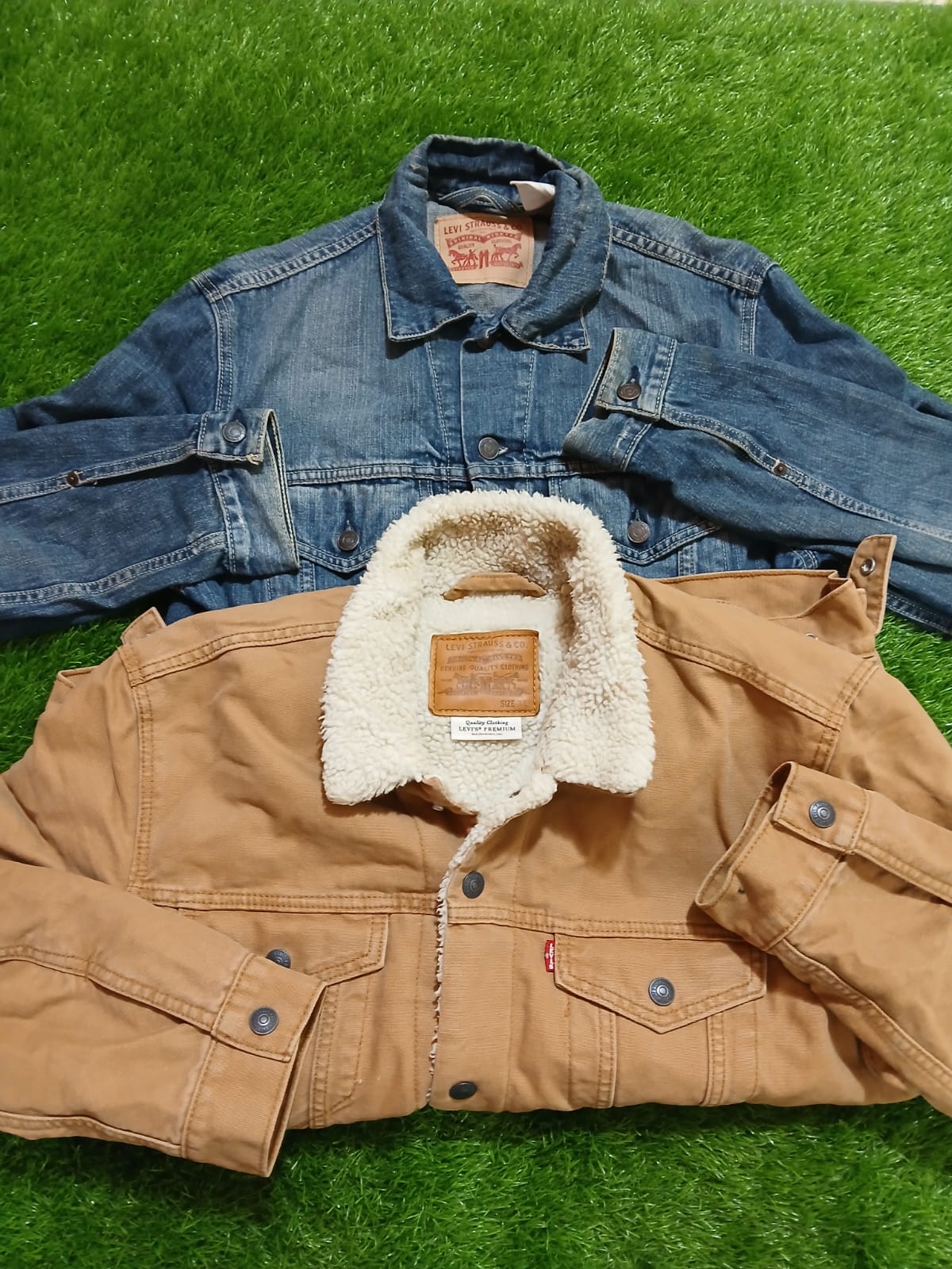 Levis denim jackets