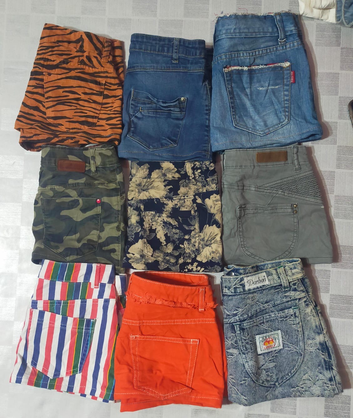 PULL & BEAR AND OTHER MIX BRANDS MINI SKIRTS (ID 1..