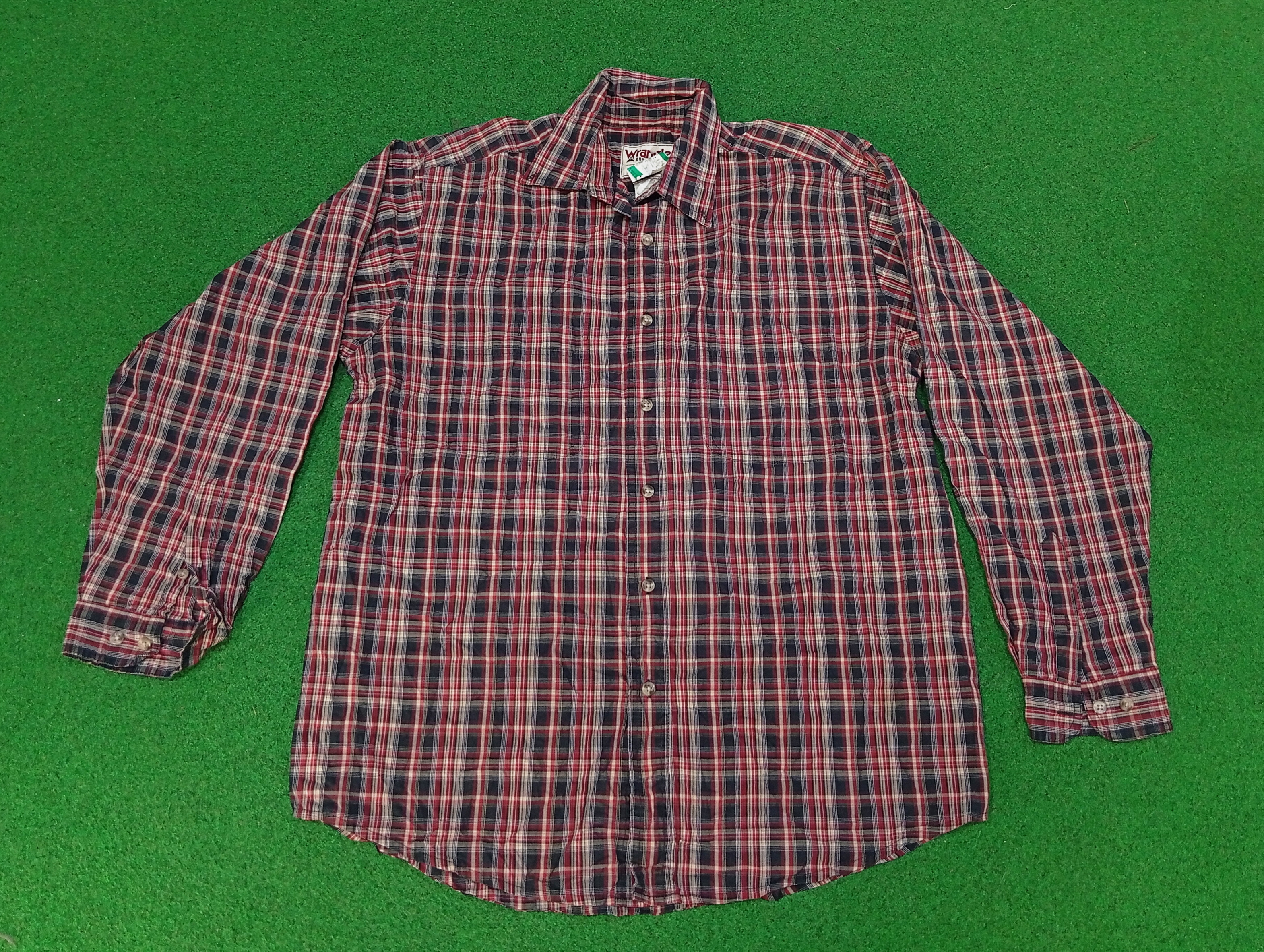 Mms139 Wrangler Button Up Shirt