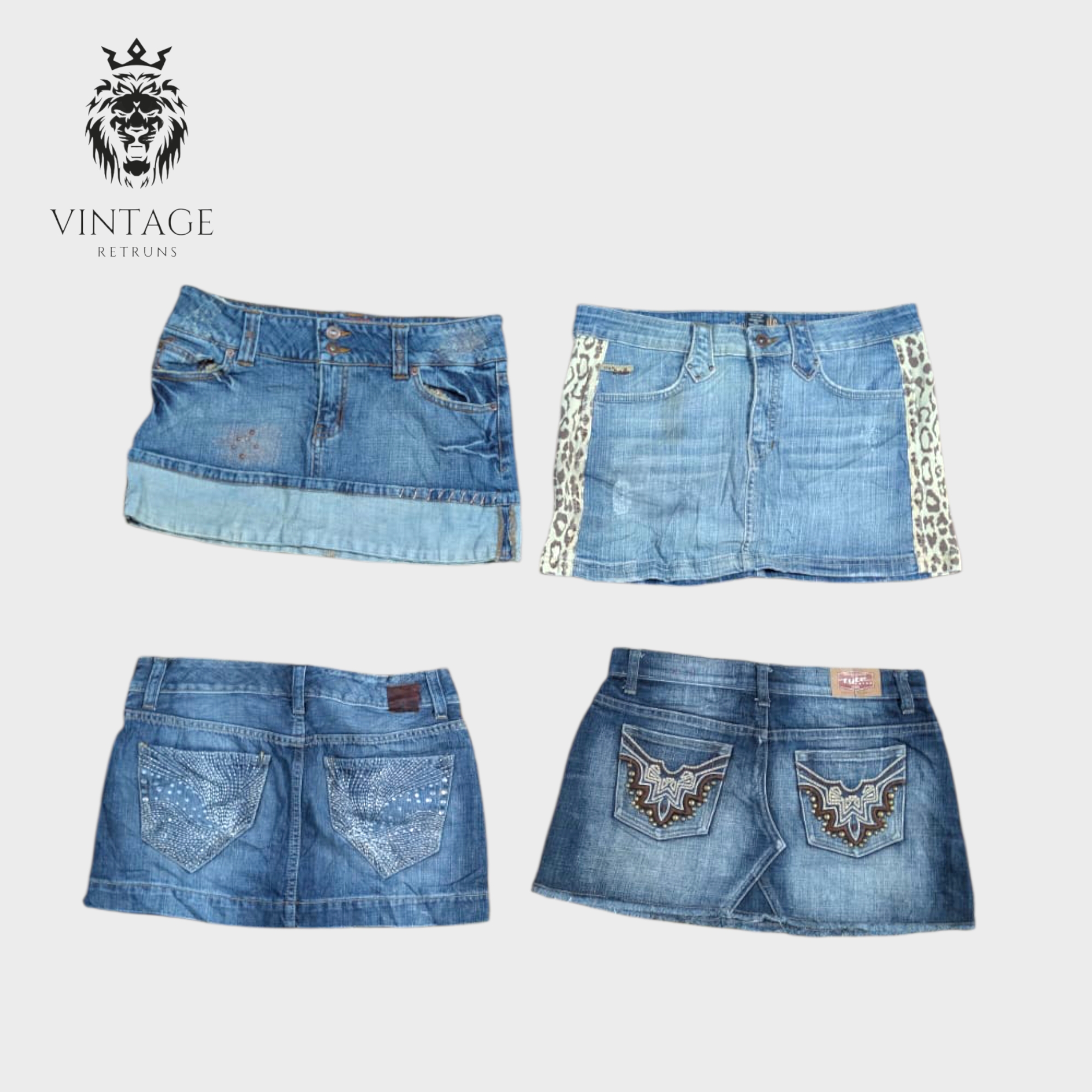 Jupes sexy micro mini Y2K