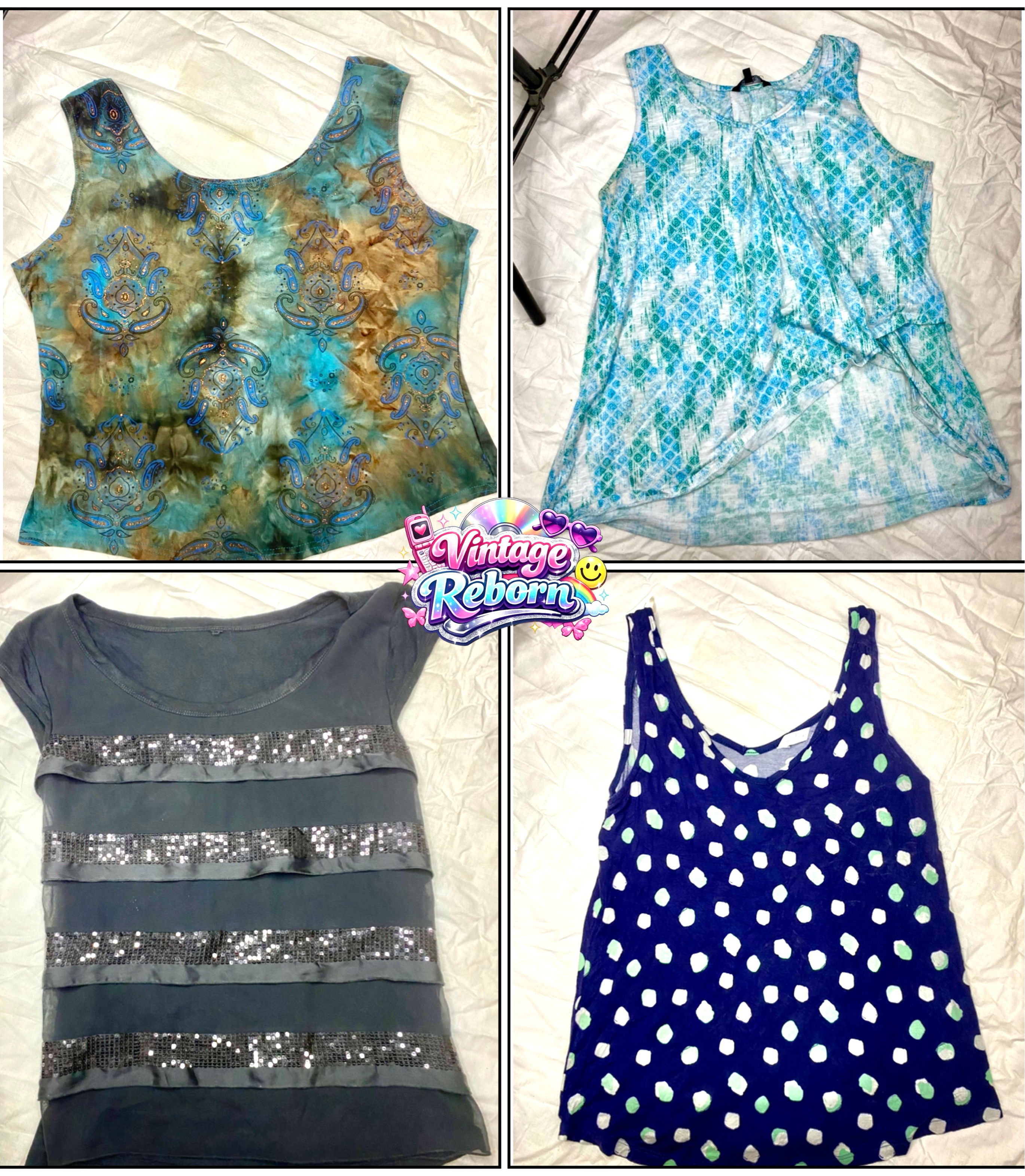 VR-210 | Vintage Y2K Tops Bundle
