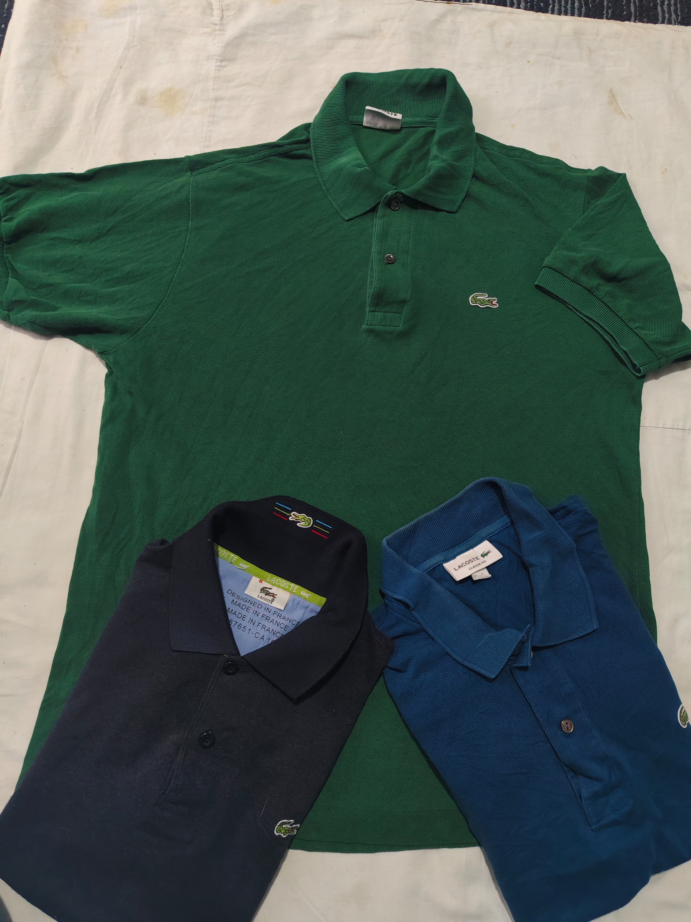 Lacoste polo shirts