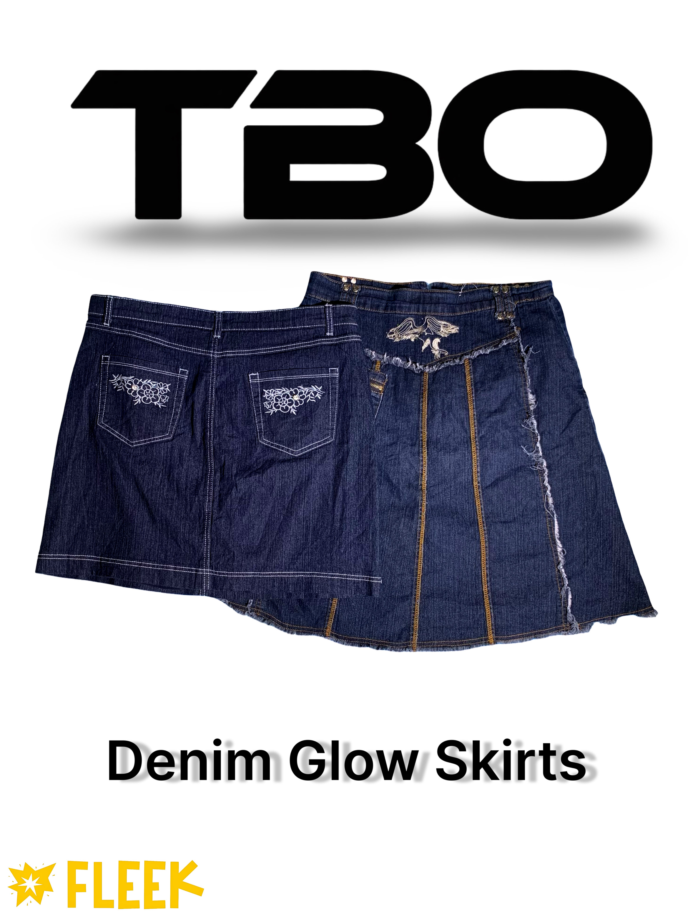 Jupe en denim Slow (TBO-230)