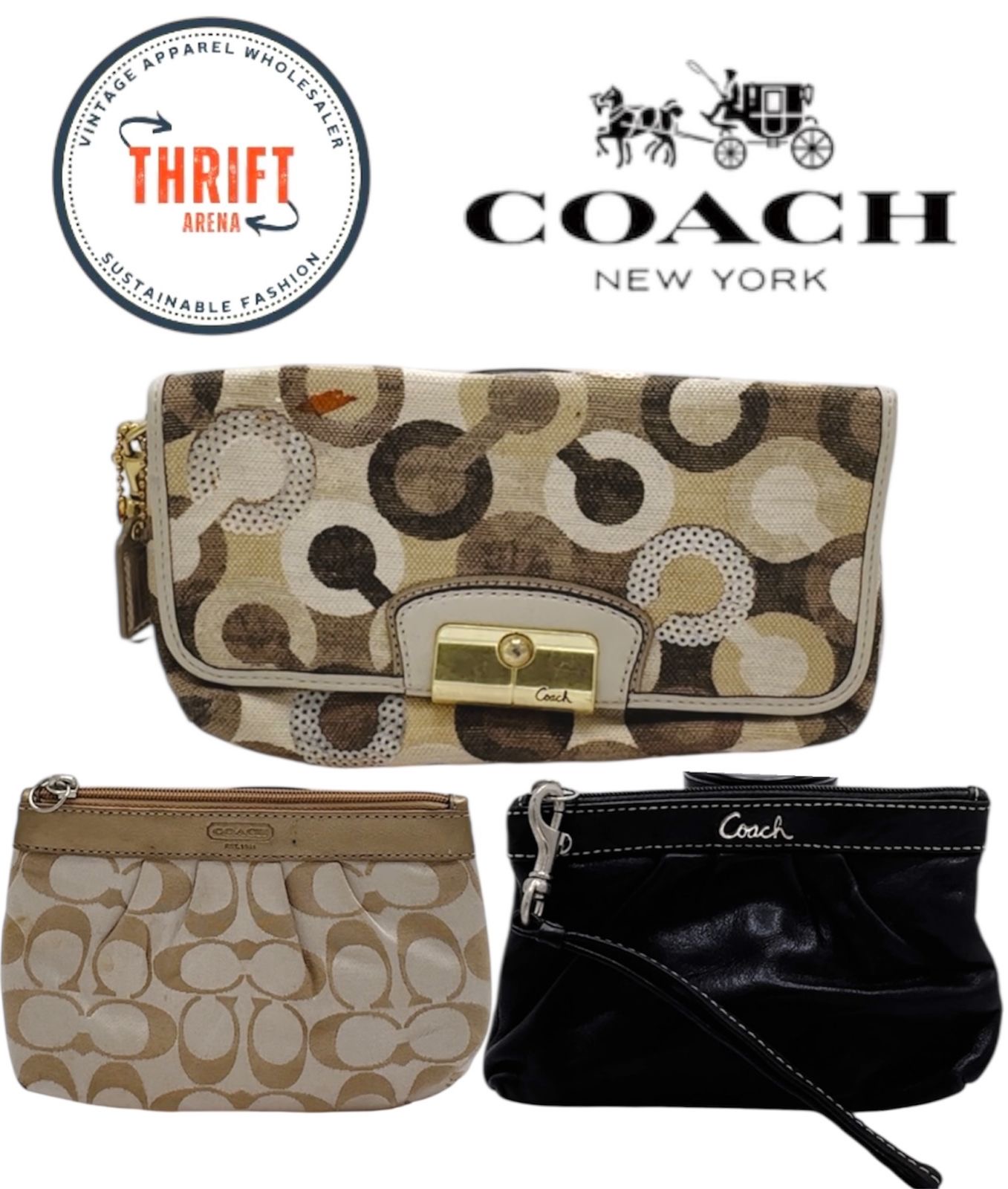 LX303 Premium Coach Wallets