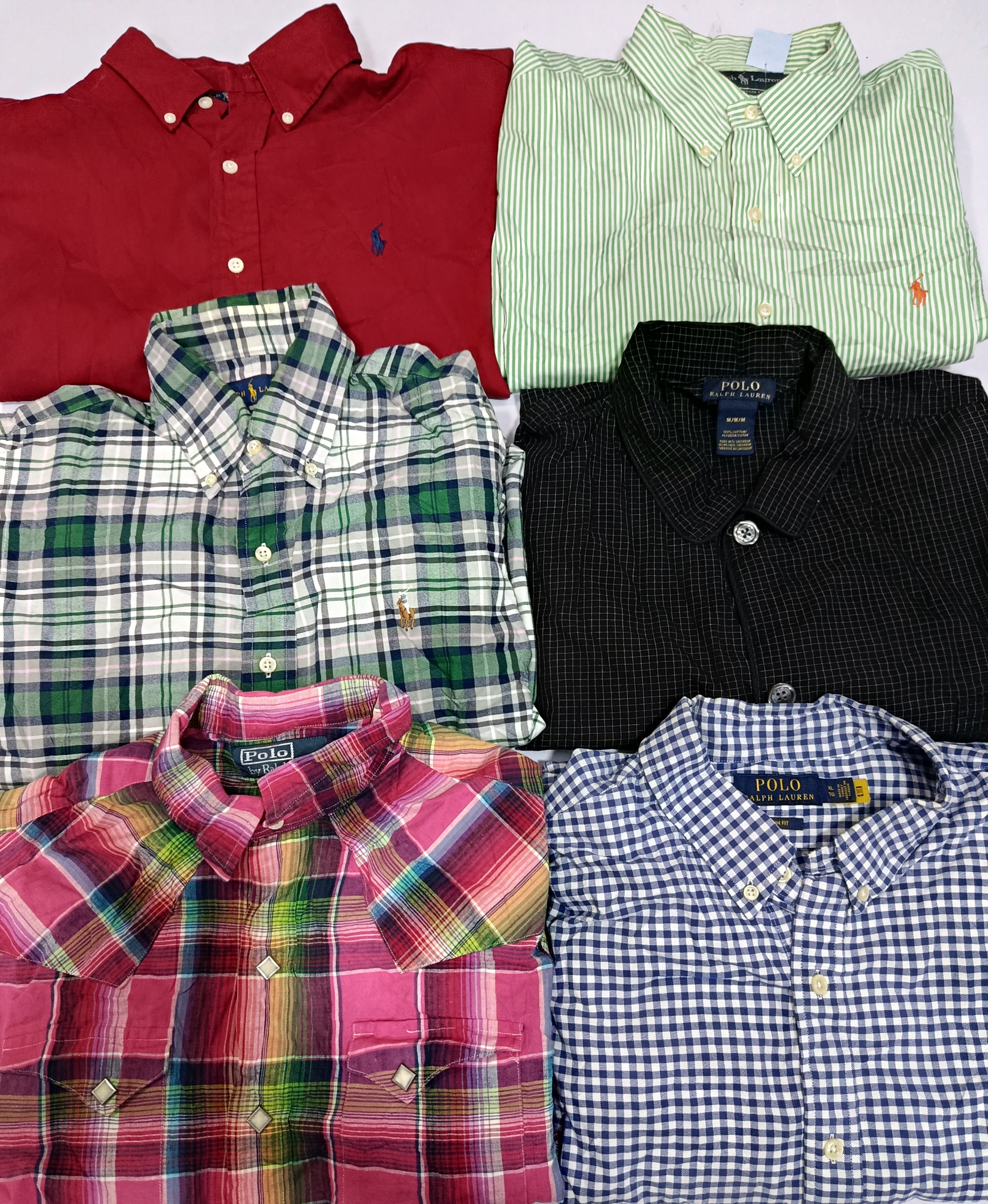 Camisas Ralph Lauren 10Pcs (RV # 155)