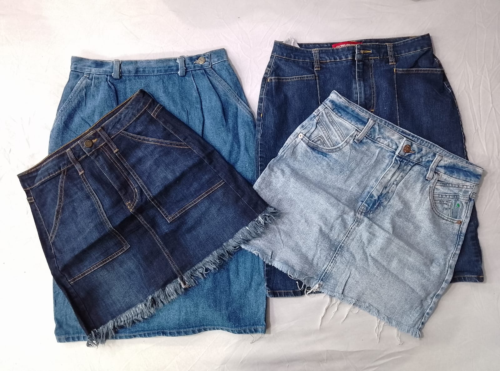 CR6216 Y2K Midi & Maxi Denim Skirts