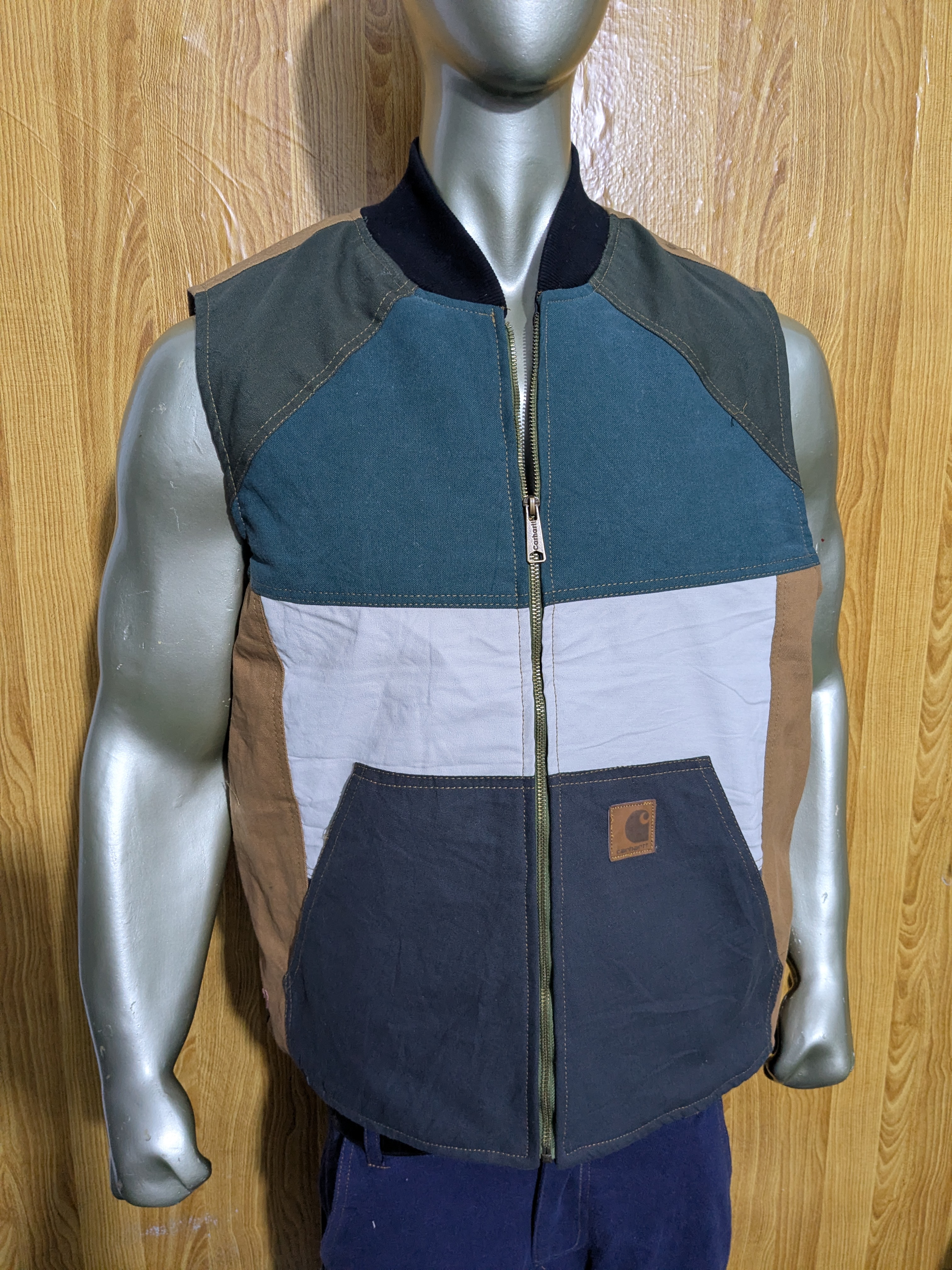 Chaleco Gilet Carhartt Upcycle multi color
