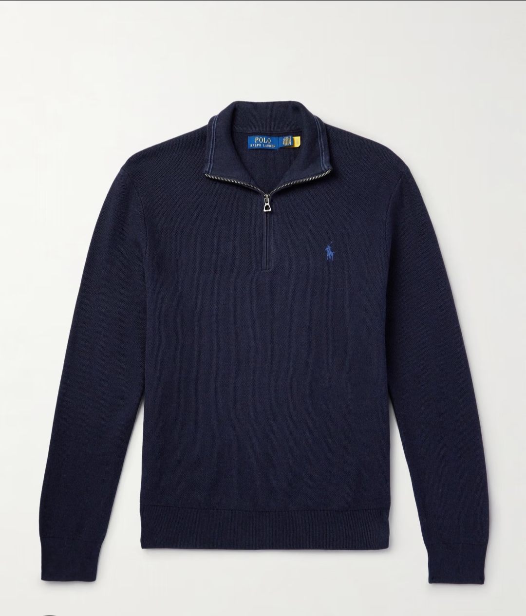 POLO RALPH LAUREN HALF ZIP SWEATER