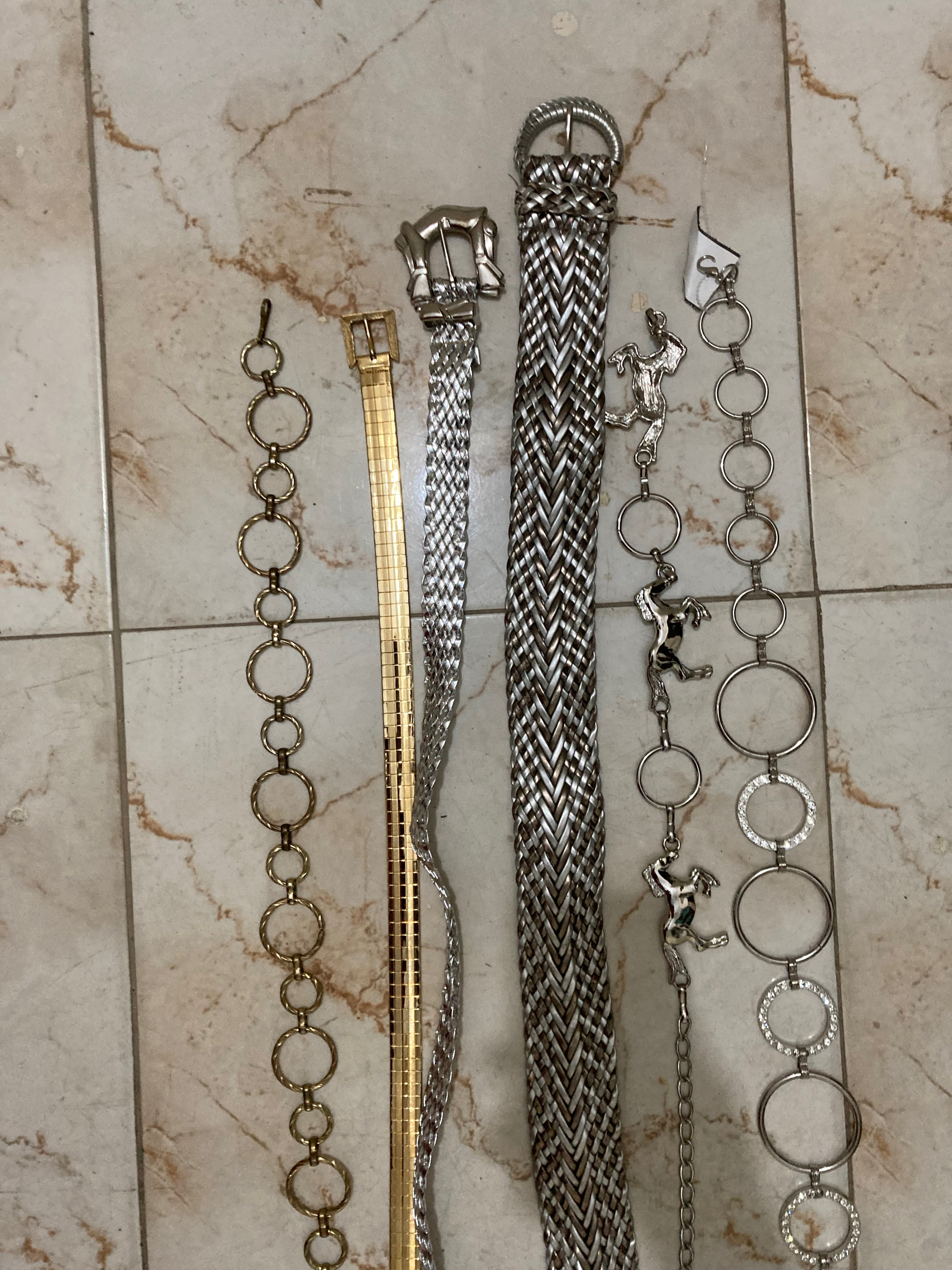 Cinture Y2k Oro/Argento