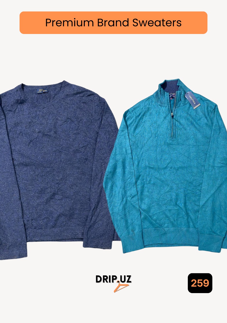 Branded Sweaters -Ralph Lauren, Chaps &more