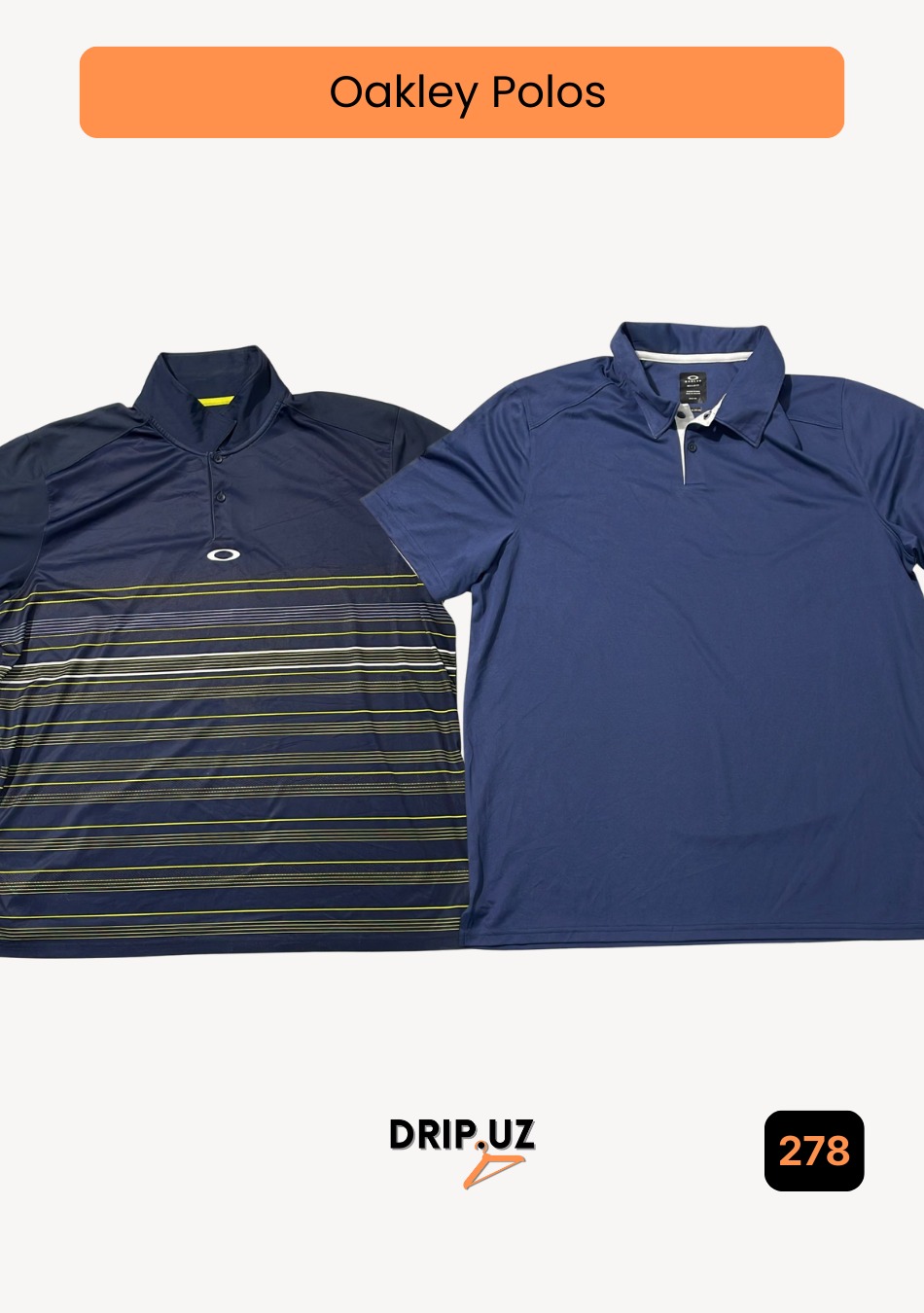 Oakley dry fit Polos