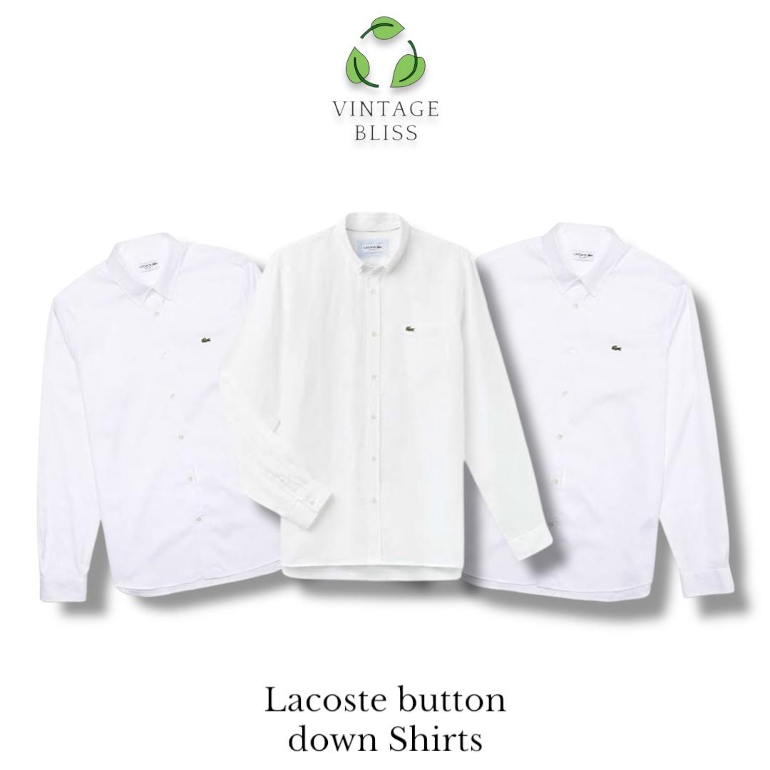 Lacoste Button Up Shirts