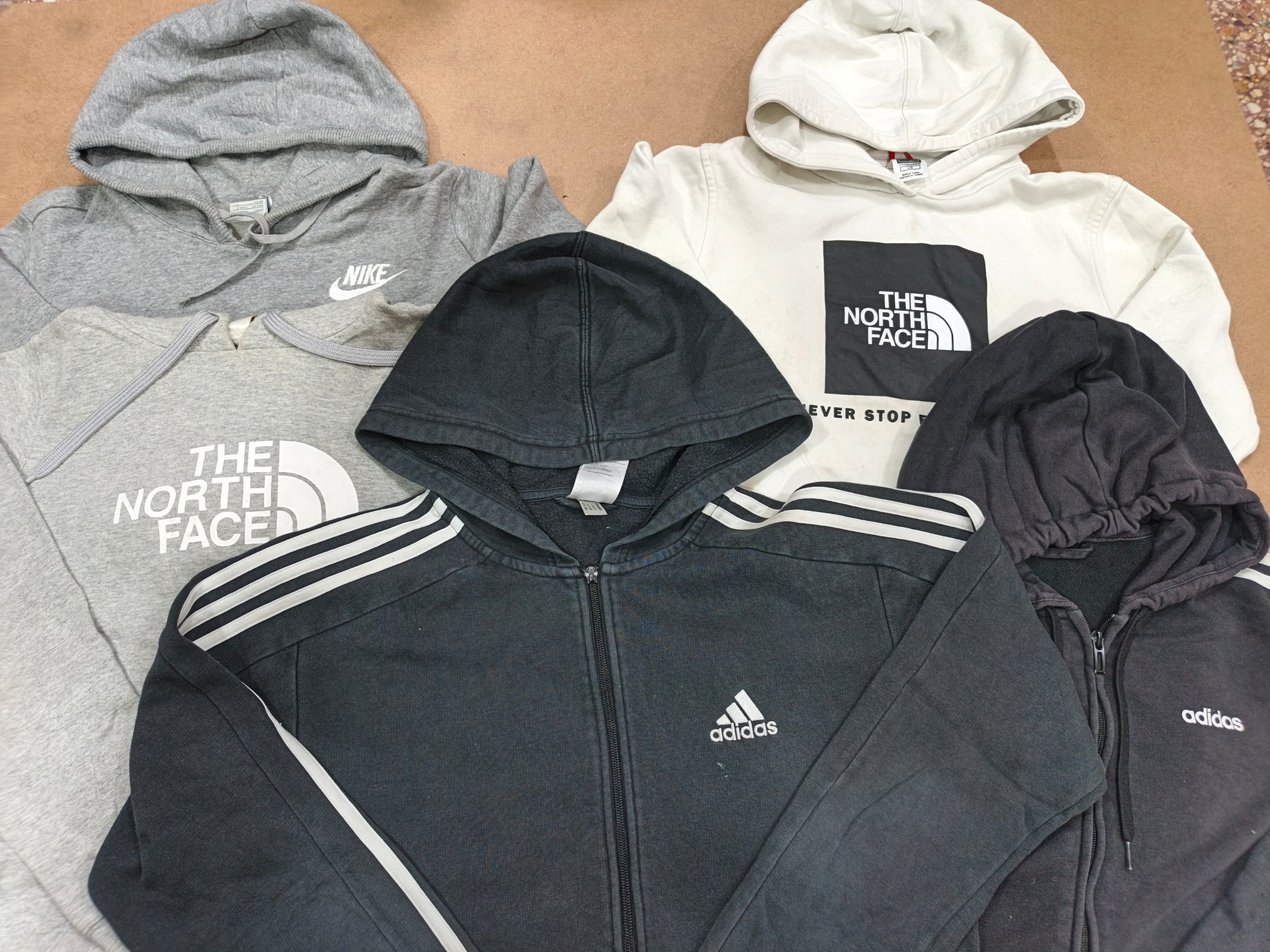 Felpa con cappuccio in pile Modran Mix Branded