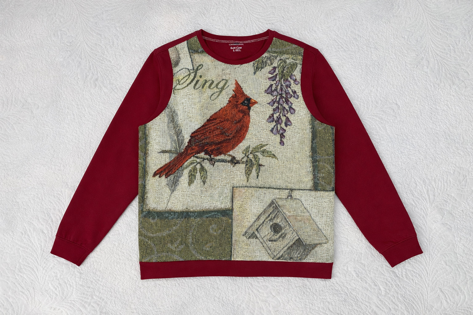 Tapisserie Upcycle avec Sweatshirt (RW-02)