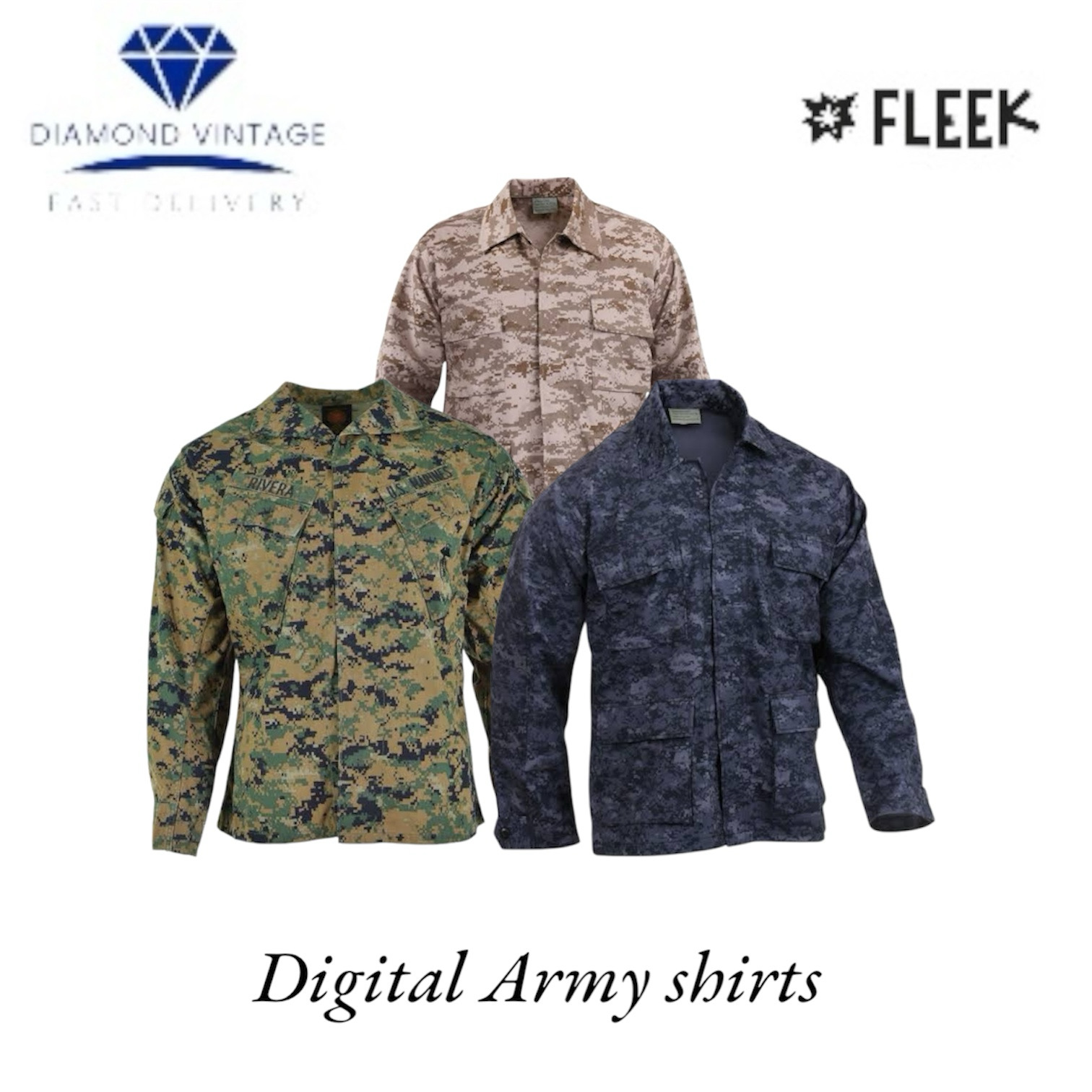 Digital Army Jacket (DV -01-554)