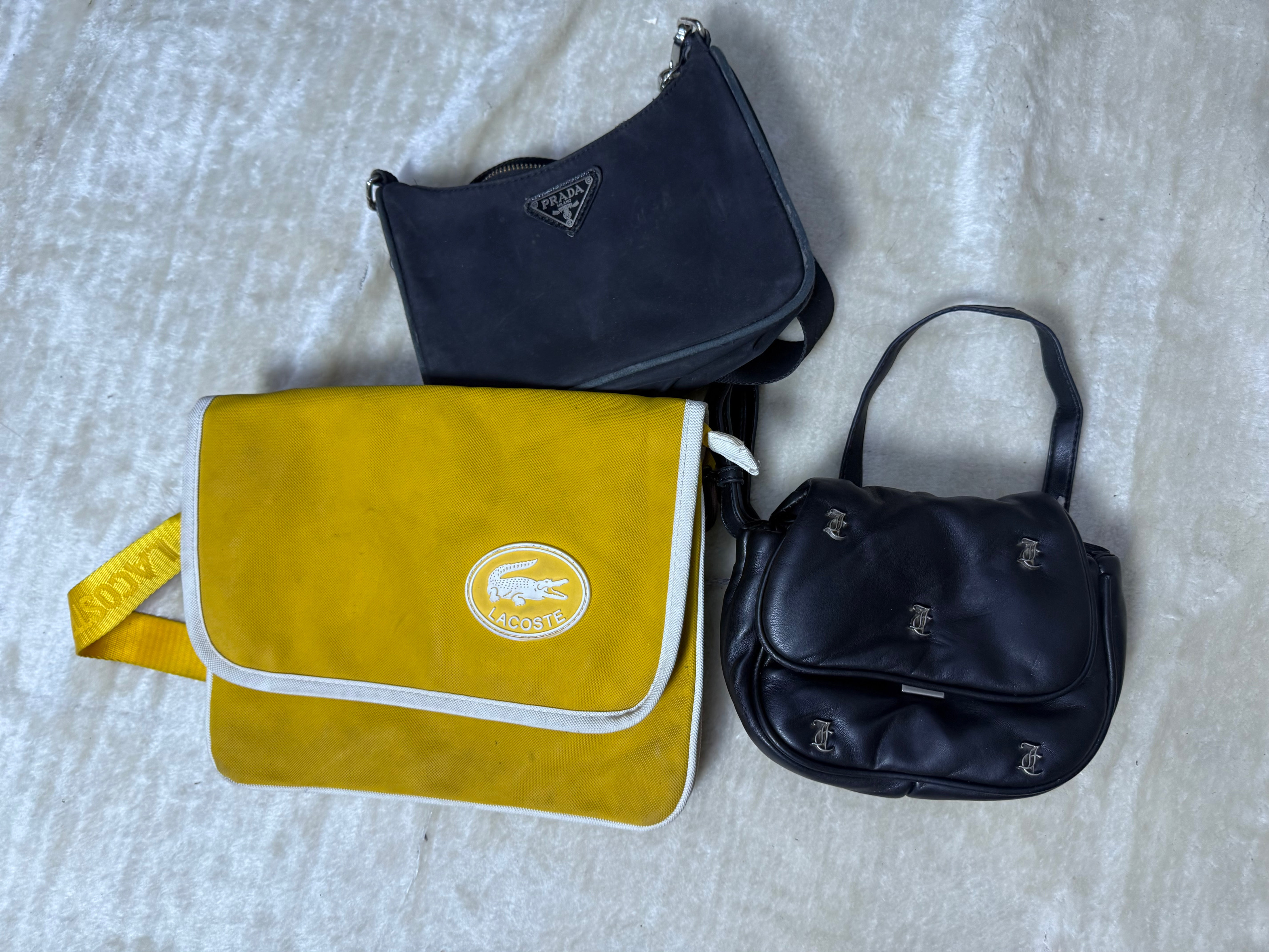 Lacoste ,burberry ,juicycouture bags