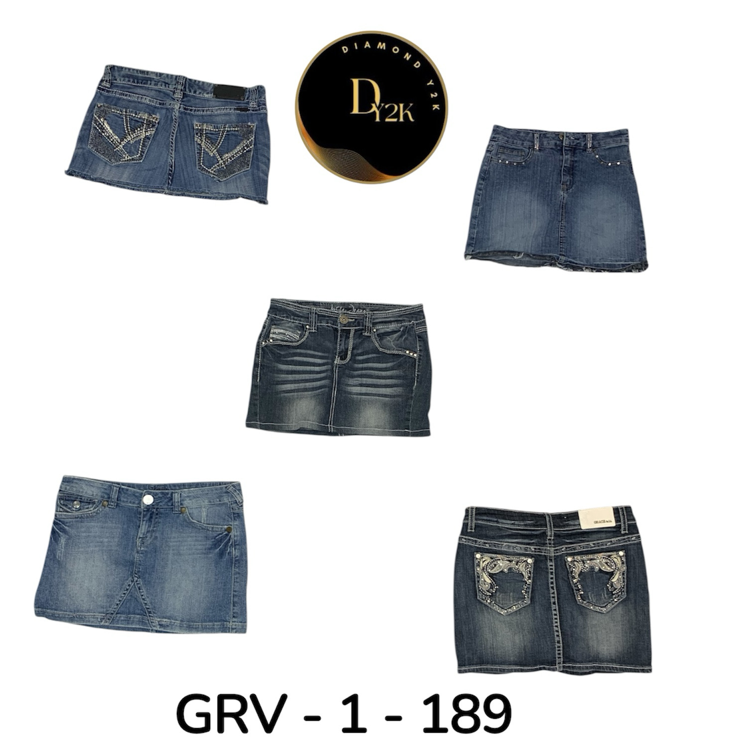 Jupe en denim mini – Style classique tous les jour..