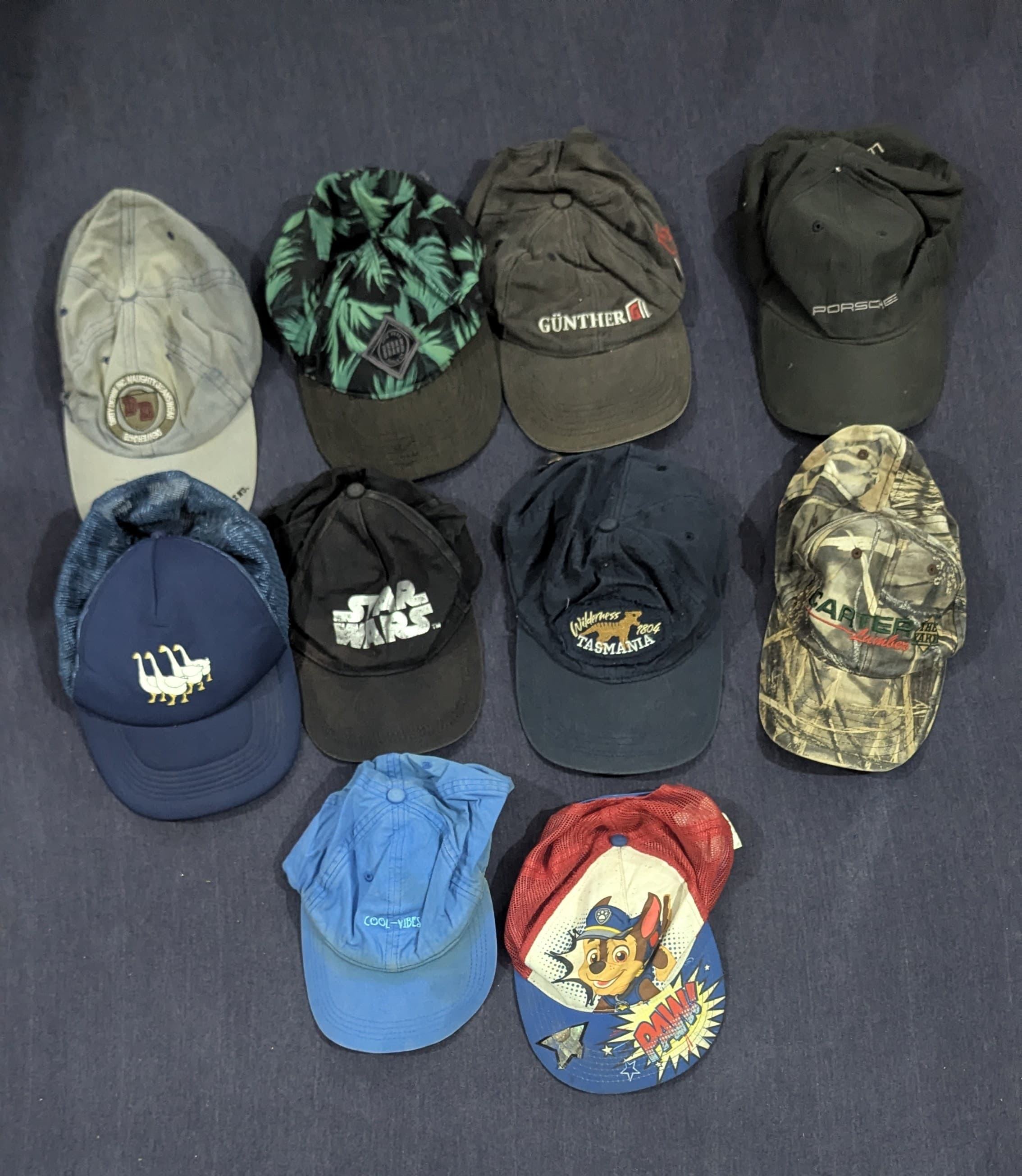 Men's Baseball Vintage Y2K Caps