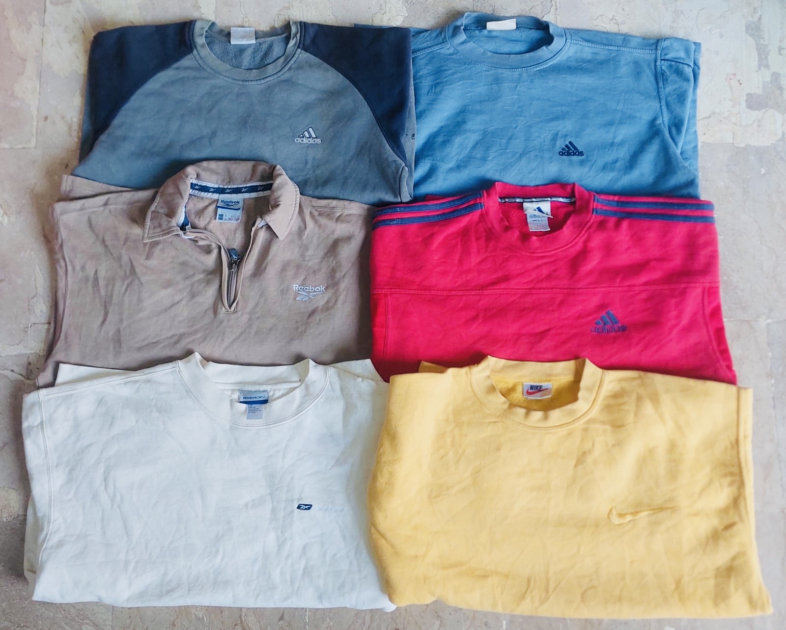 Ensemble de sweatshirts vintage Mix marque 11