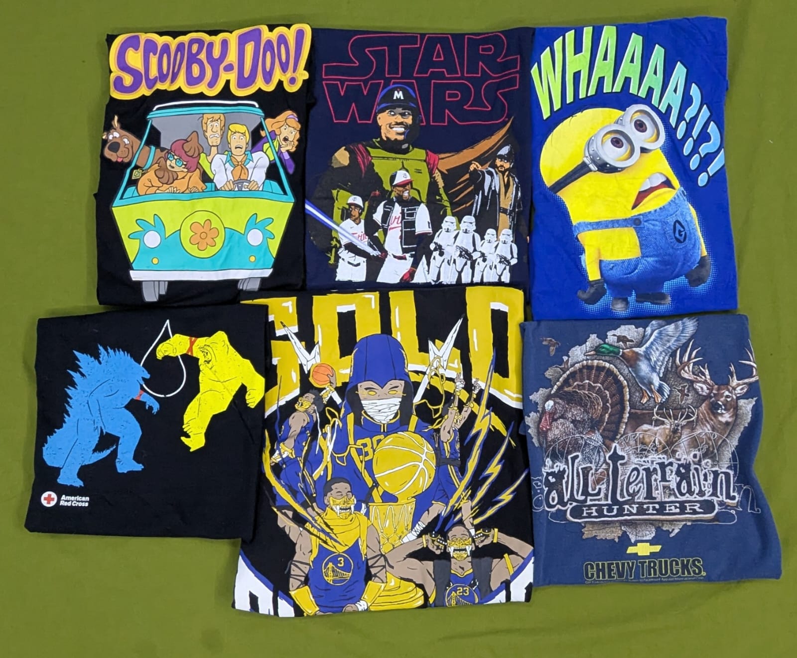 💥 RV2006 Cartoon Printed Tshirts