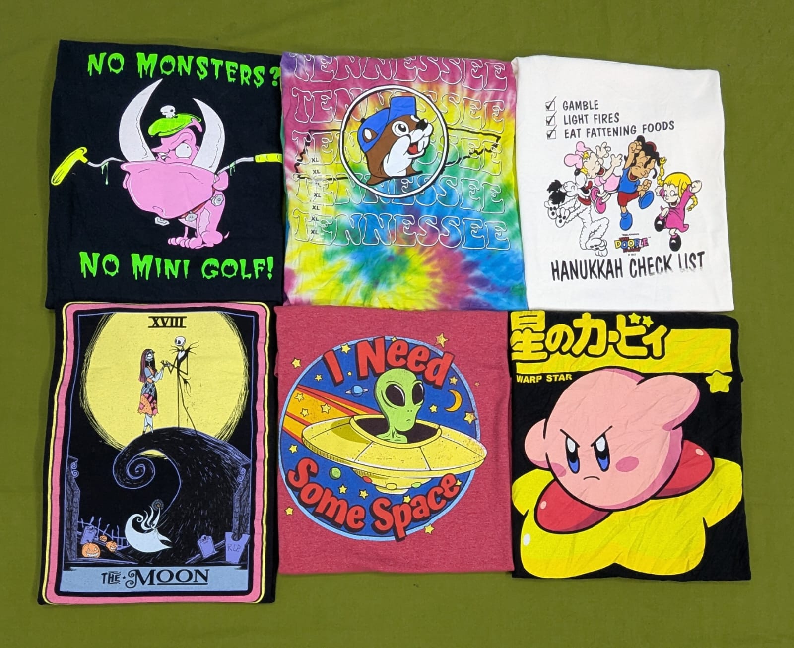 💥 RV2008 Cartoon Printed Tshirts