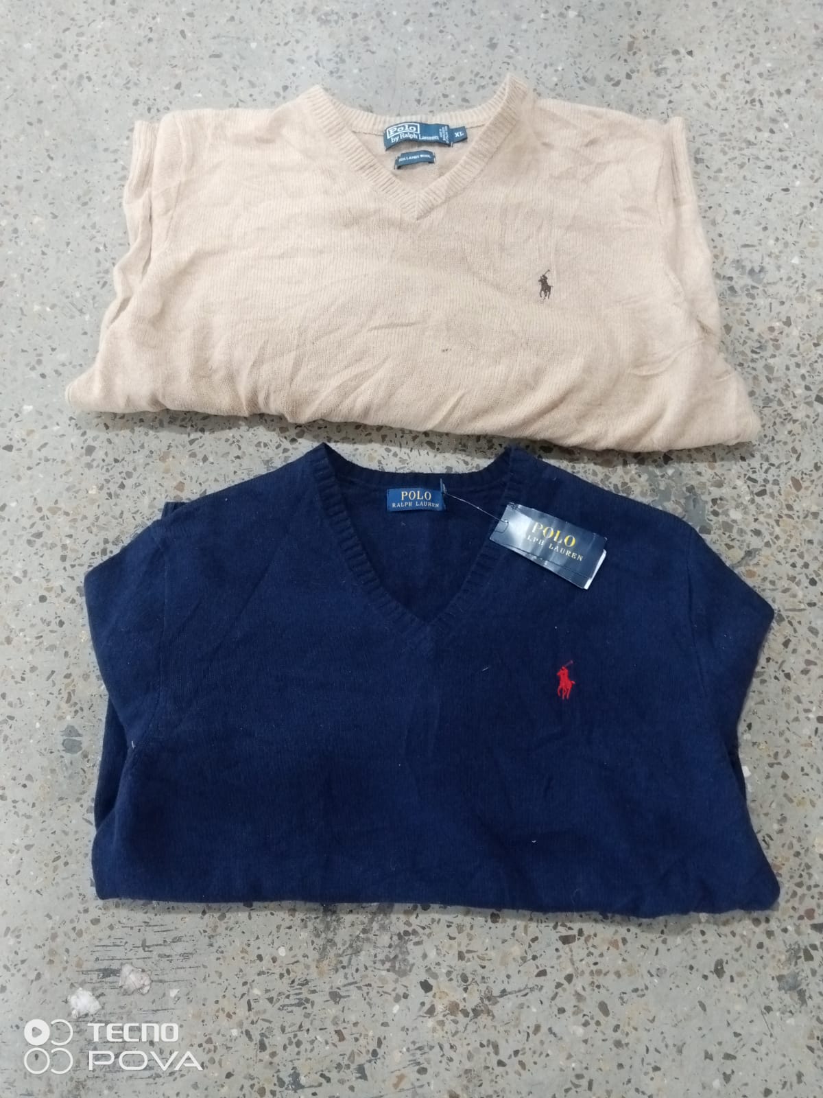 Polo V Neck Sweater