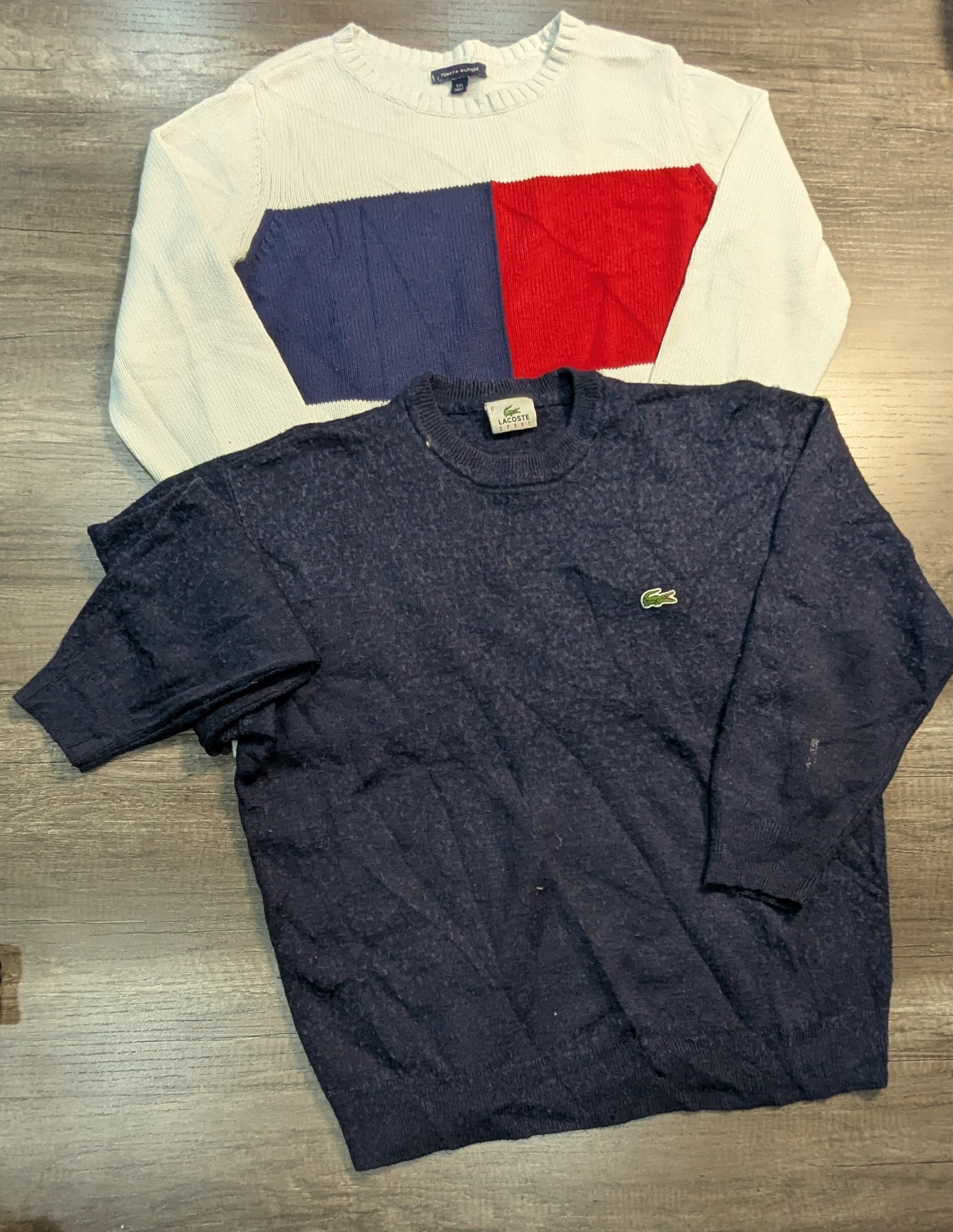 3496 - Ralph Lauren, Lacoste, Tommy Hilfiger Pulls