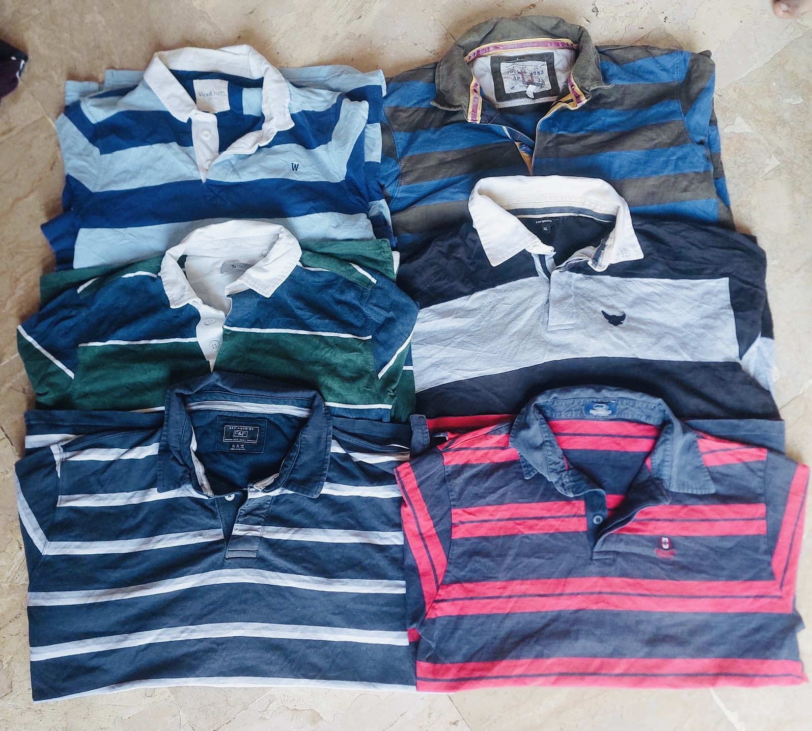 Unbranded Rugby-Shirts Bundle 5